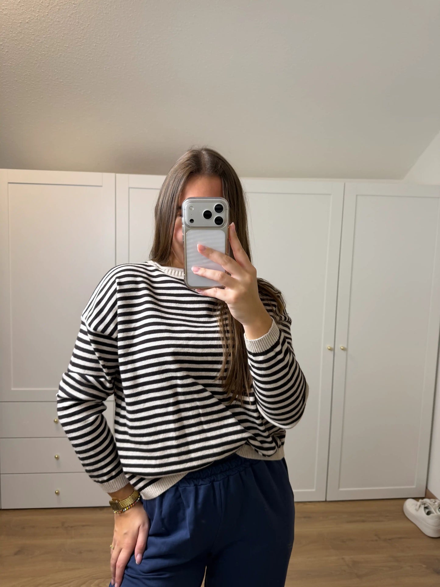 Pullover "Sail" Schokobraun