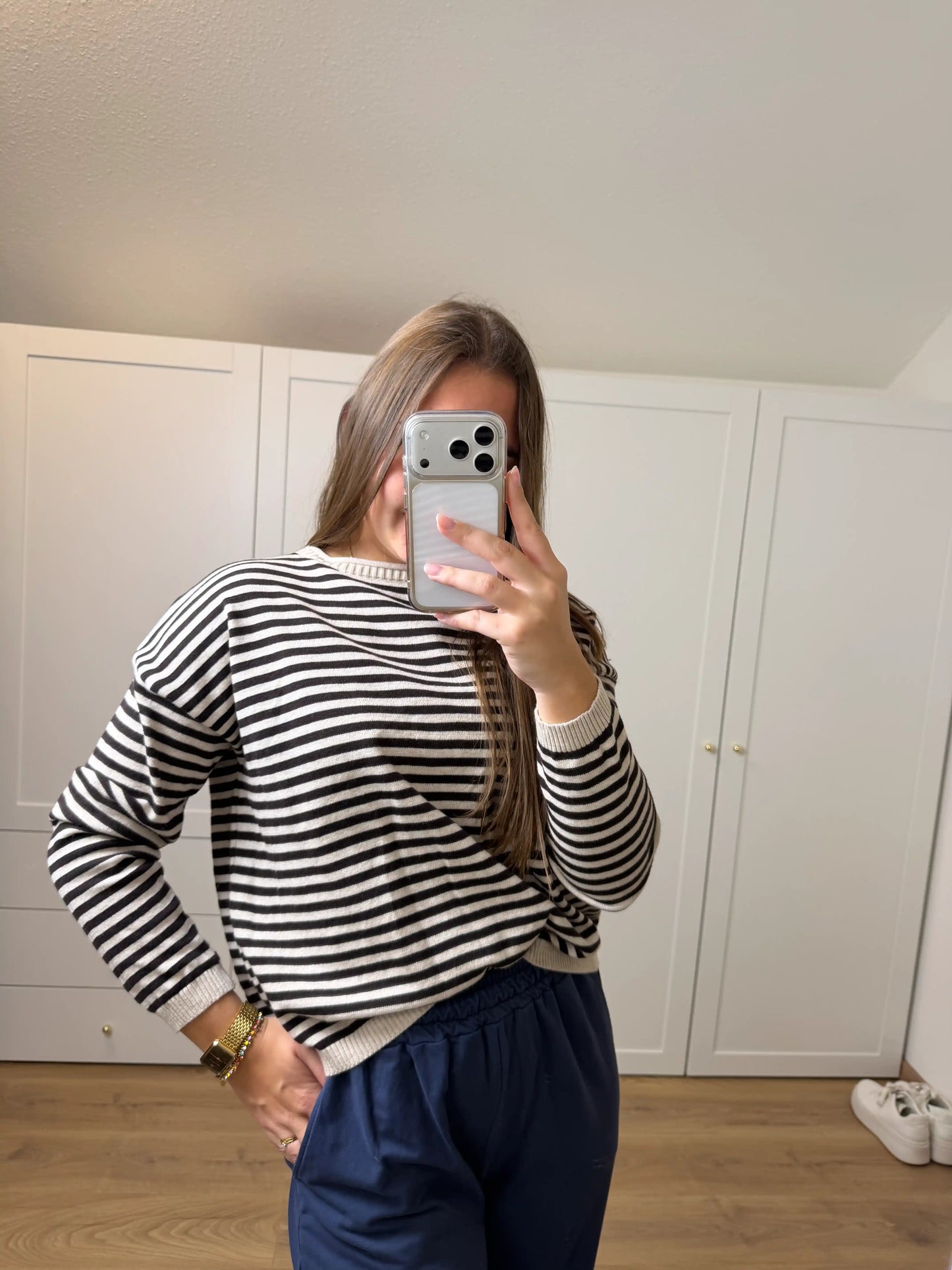 Pullover "Sail" Schokobraun
