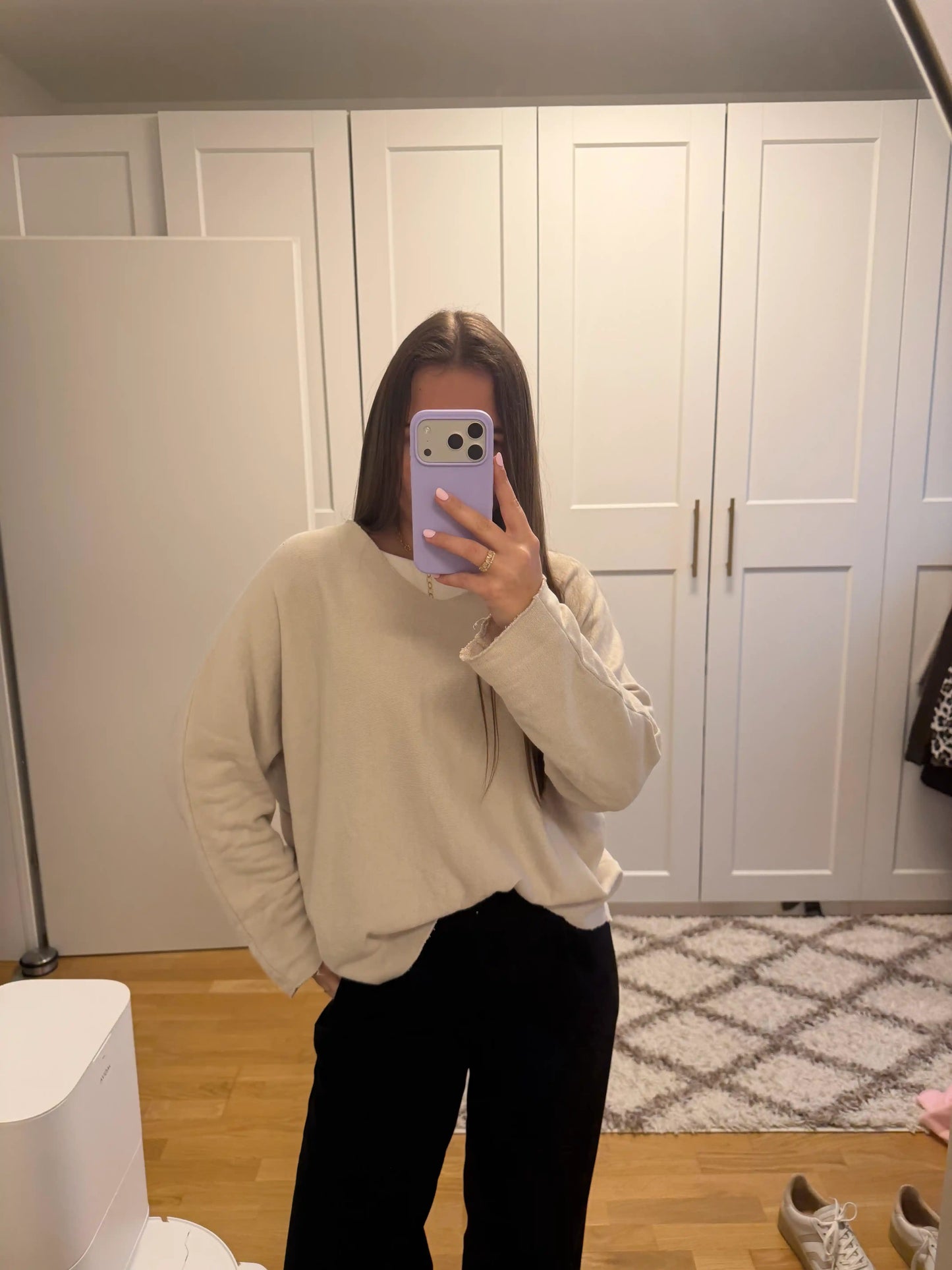 Pullover "Cotton Touch" Beige