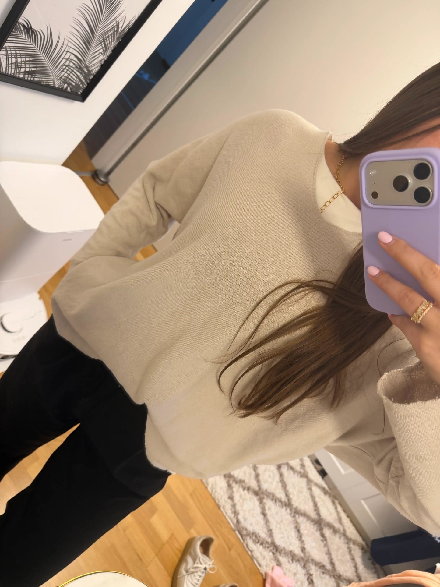 Pullover "Cotton Touch" Beige