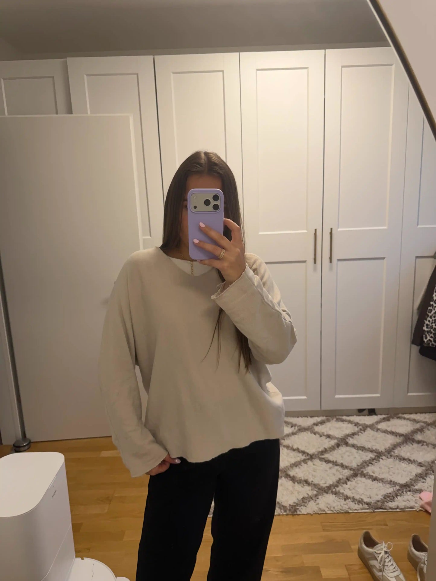 Pullover "Cotton Touch" Beige