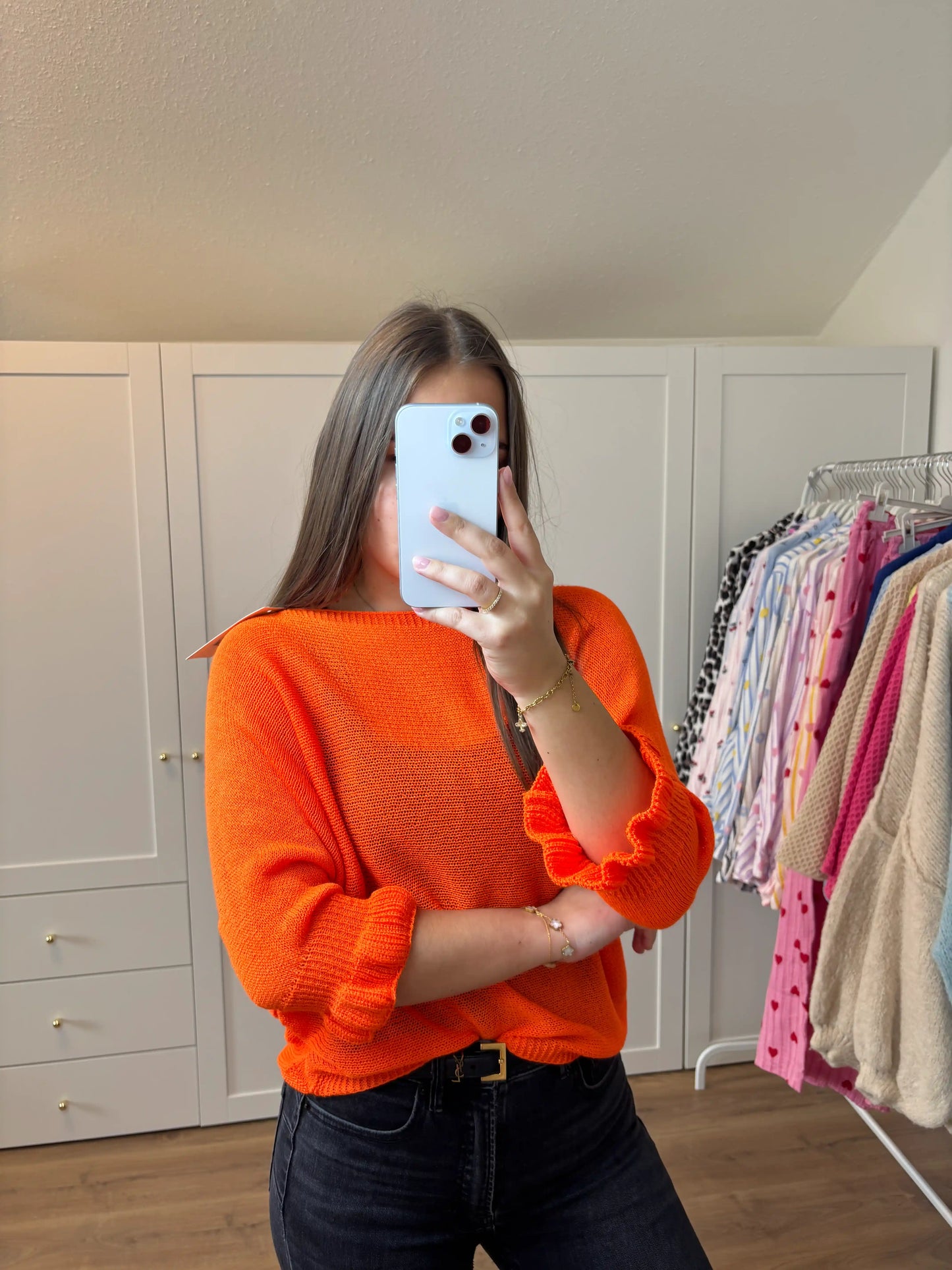 Pulli "Raffi" Neonorange