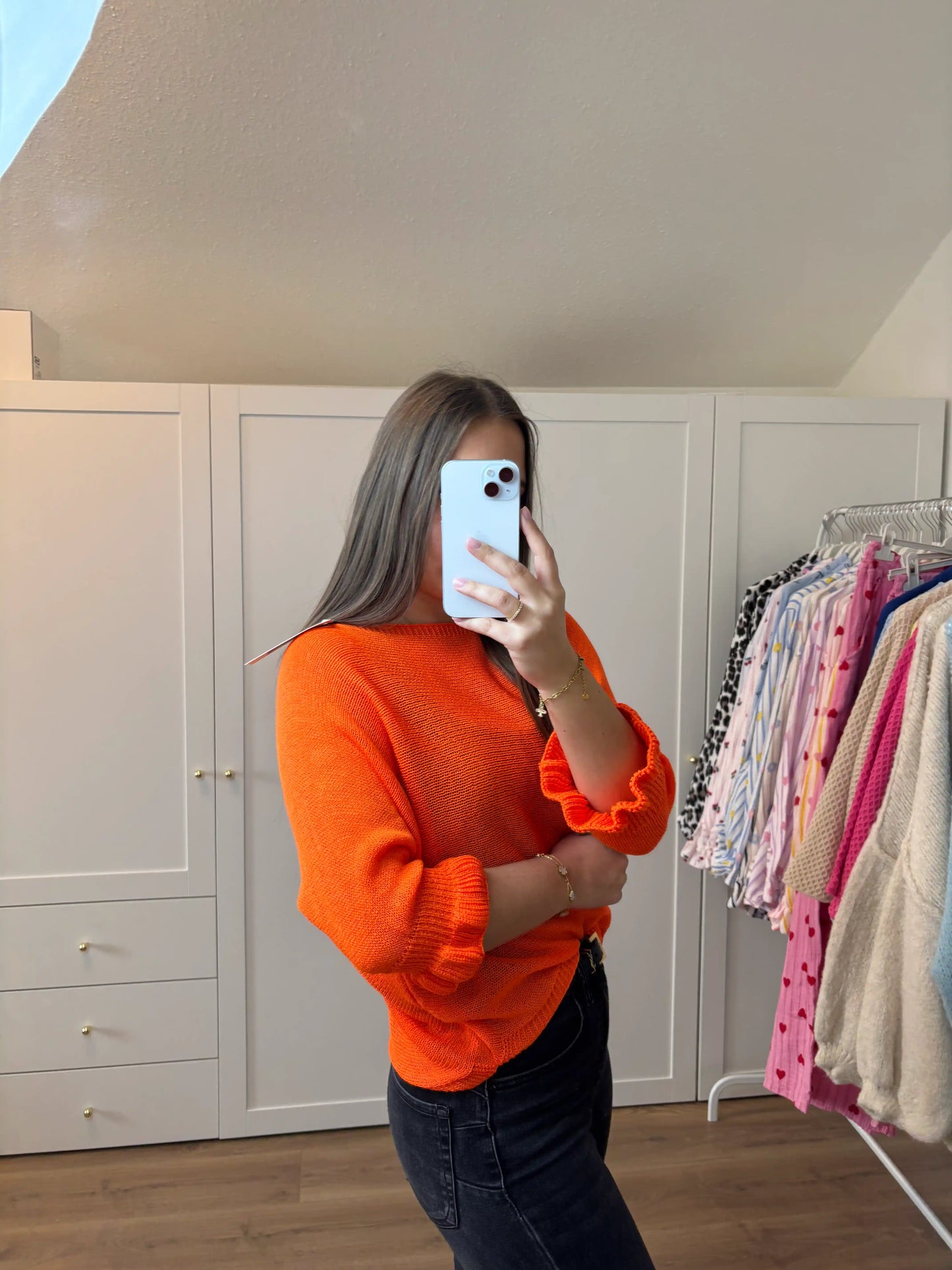 Pulli "Raffi" Neonorange