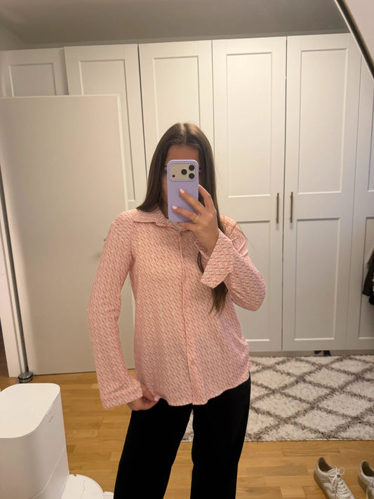 Blusenshirt "Origami" Rosa