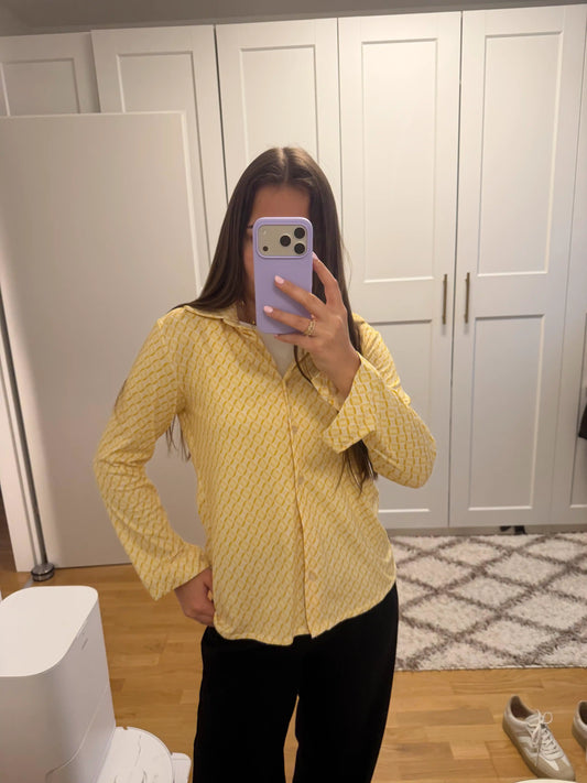 Blusenshirt "Origami" Gelb