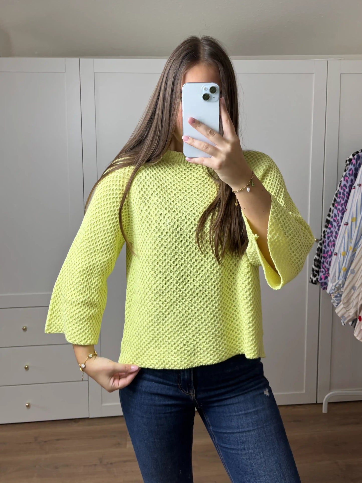Pulli "Vani" Pastellgelb