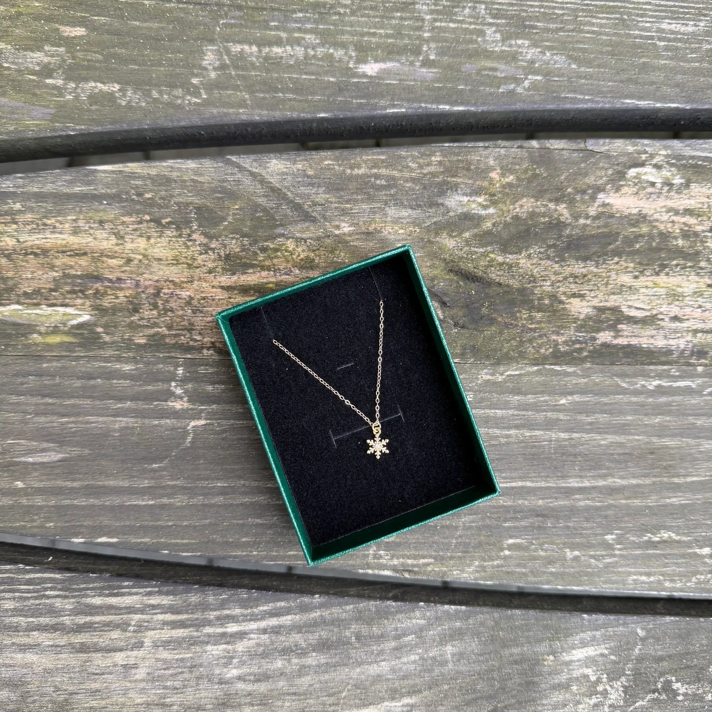 Kette "Schneeflocke" Gold