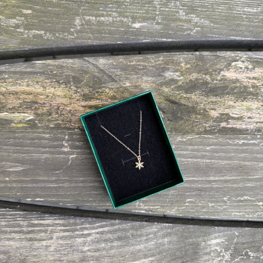 Kette "Schneeflocke" Gold