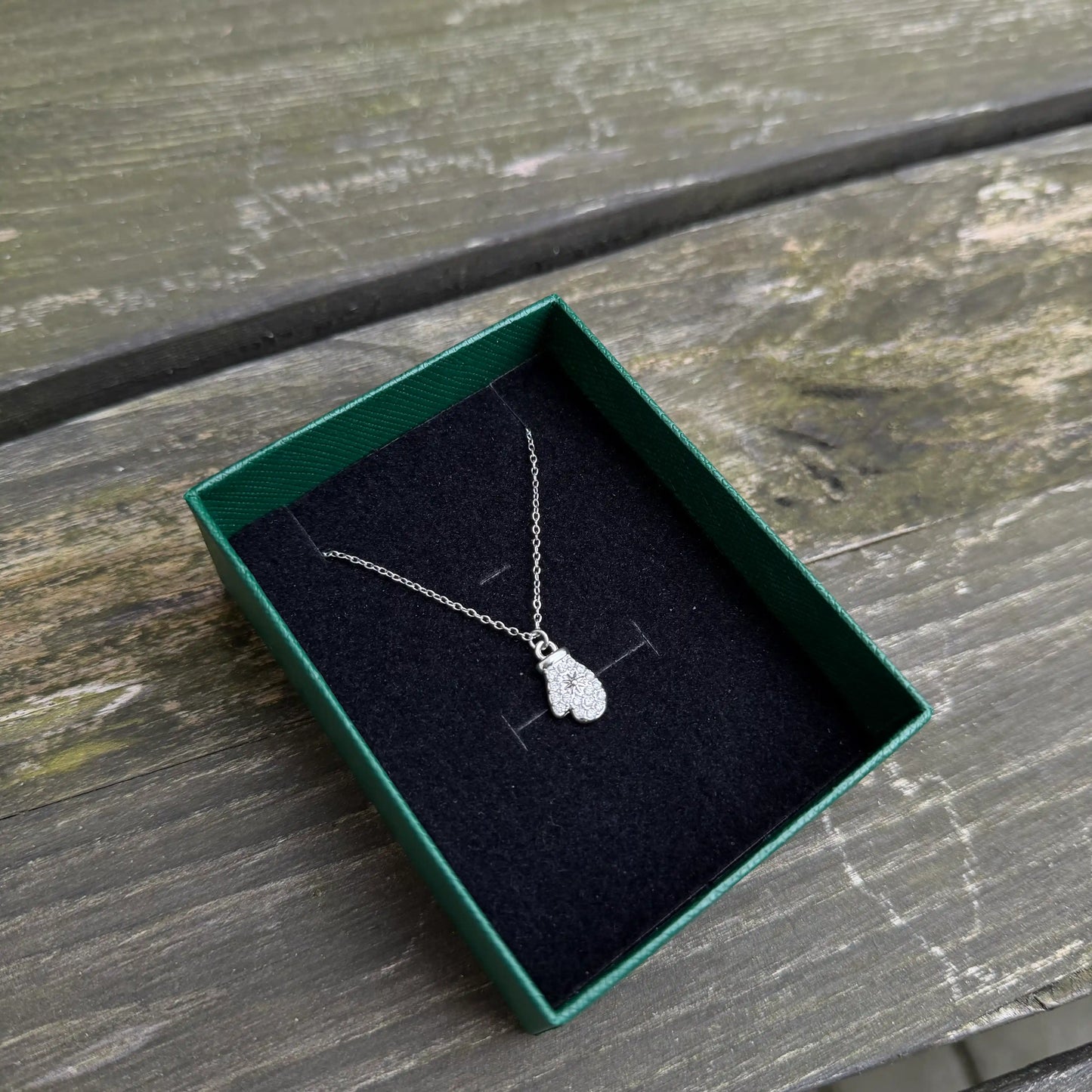 Kette "Fäustling" Silber