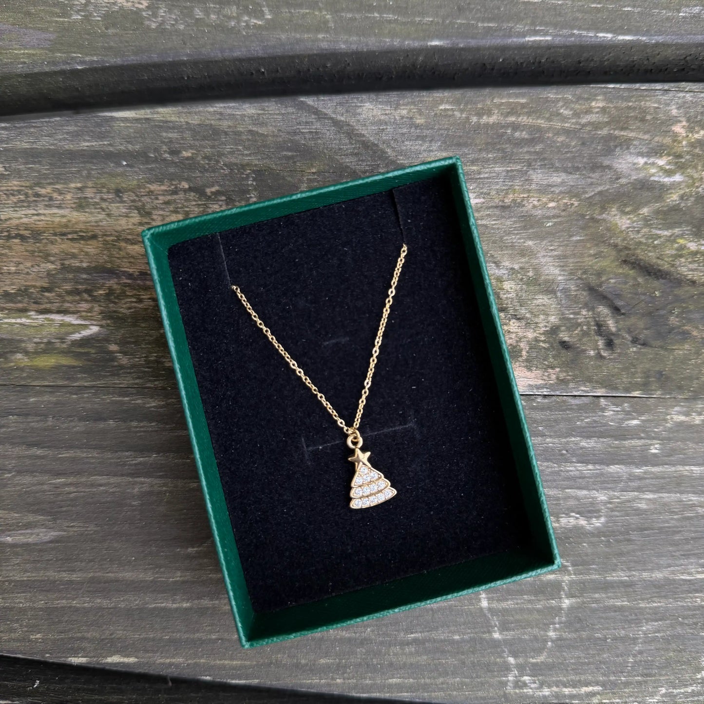 Kette "Tannenbaum" Gold