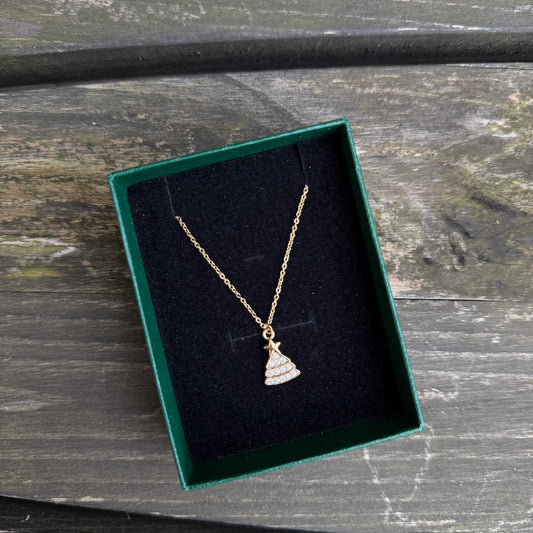 Kette "Tannenbaum" Gold