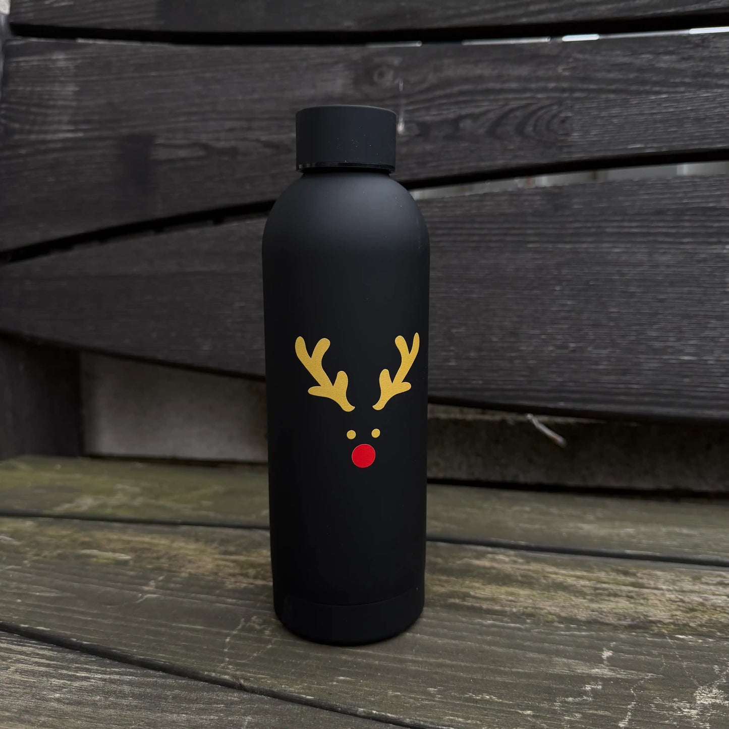 Thermoflasche "Weihnachtselch"