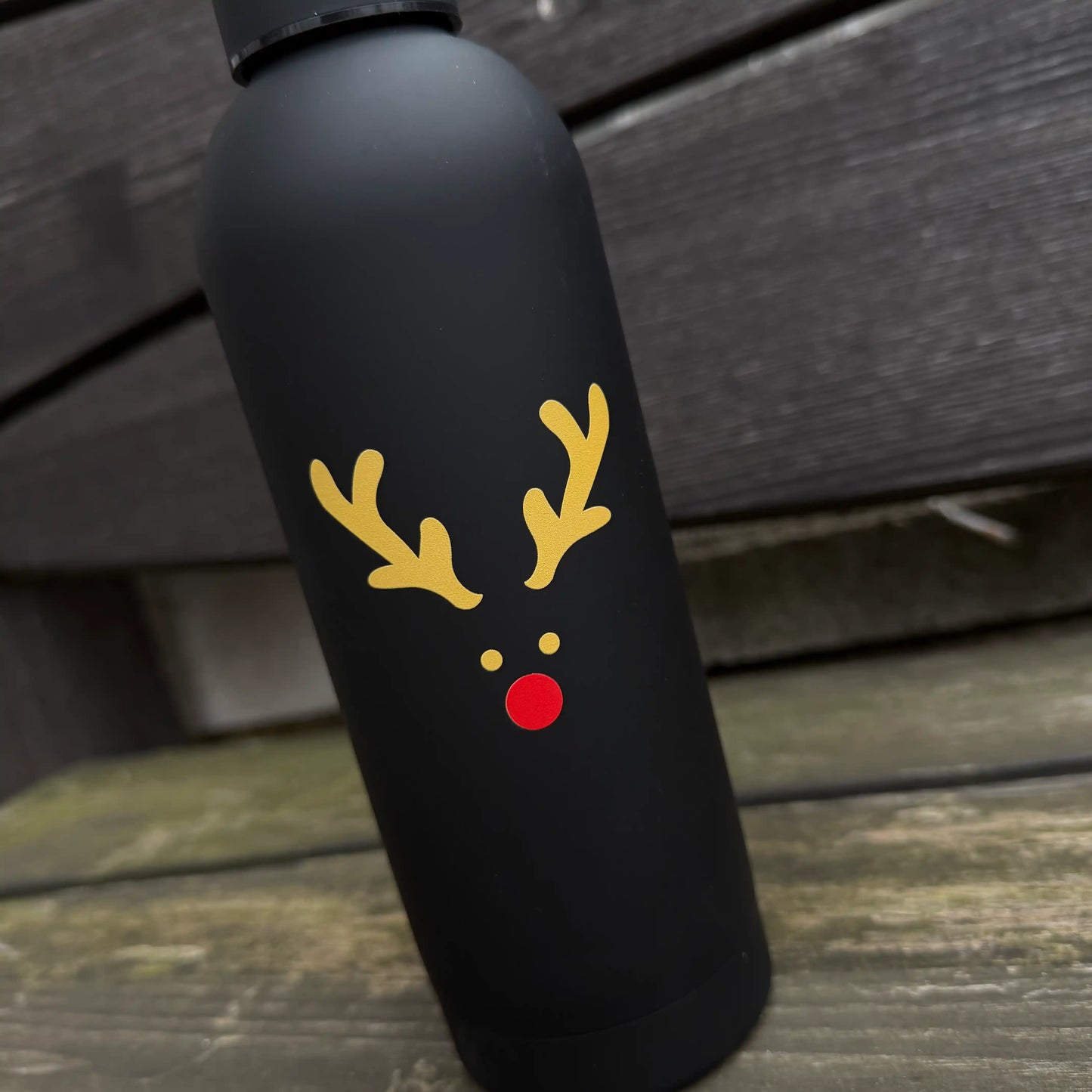 Thermoflasche "Weihnachtselch"