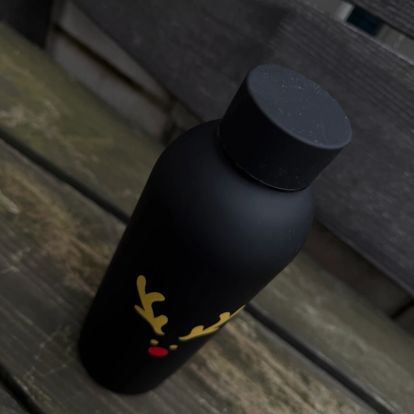 Thermoflasche "Weihnachtselch"