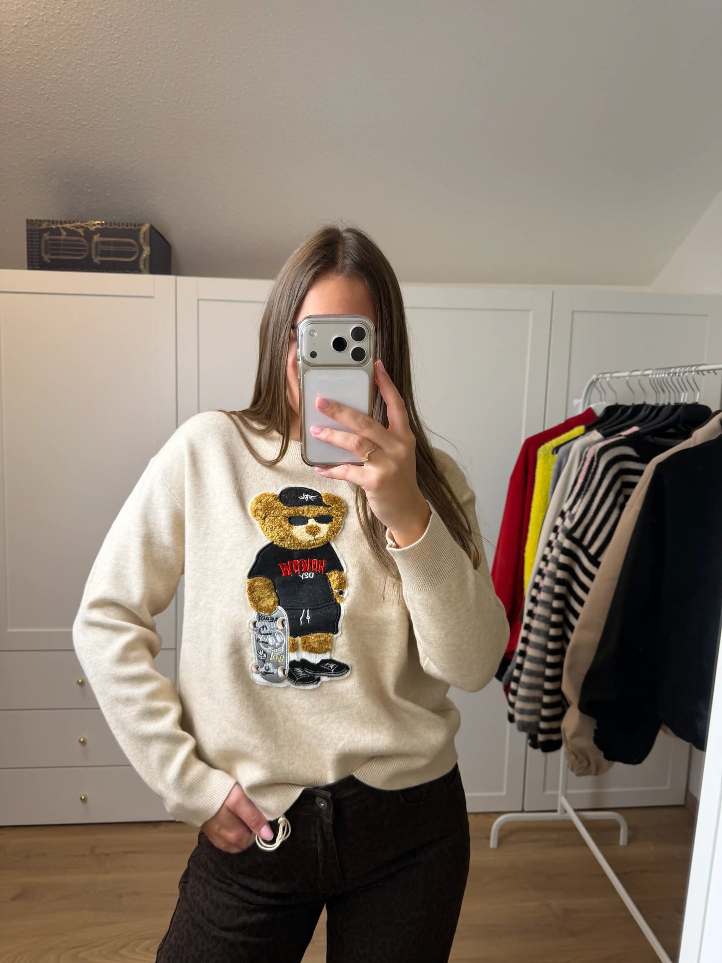 Pullover "Cool-Teddy" Beige