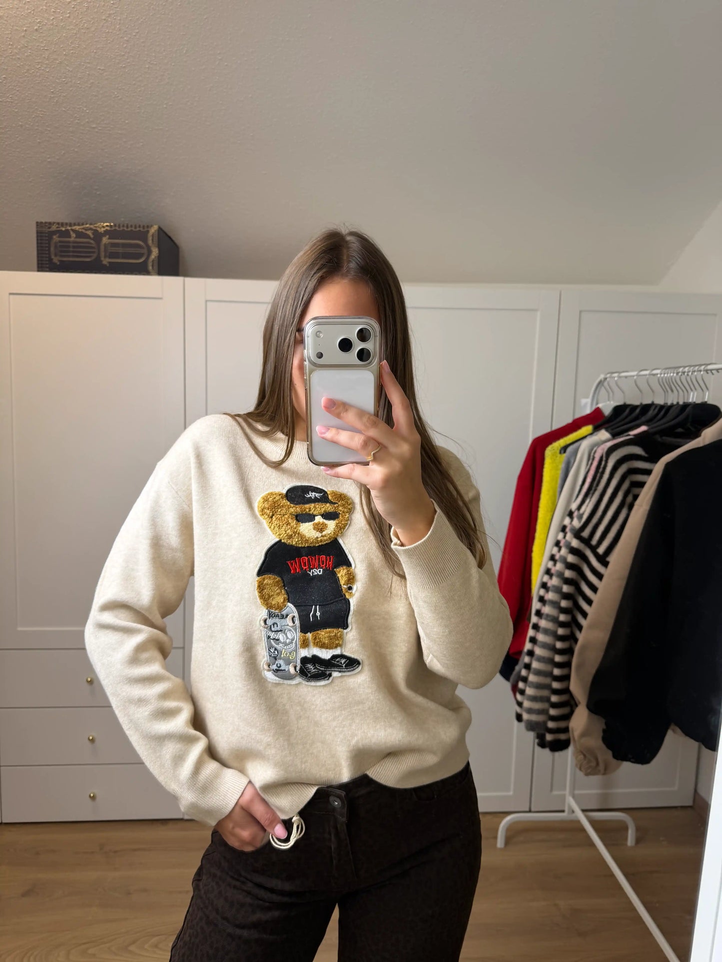 Pullover "Cool-Teddy" Beige