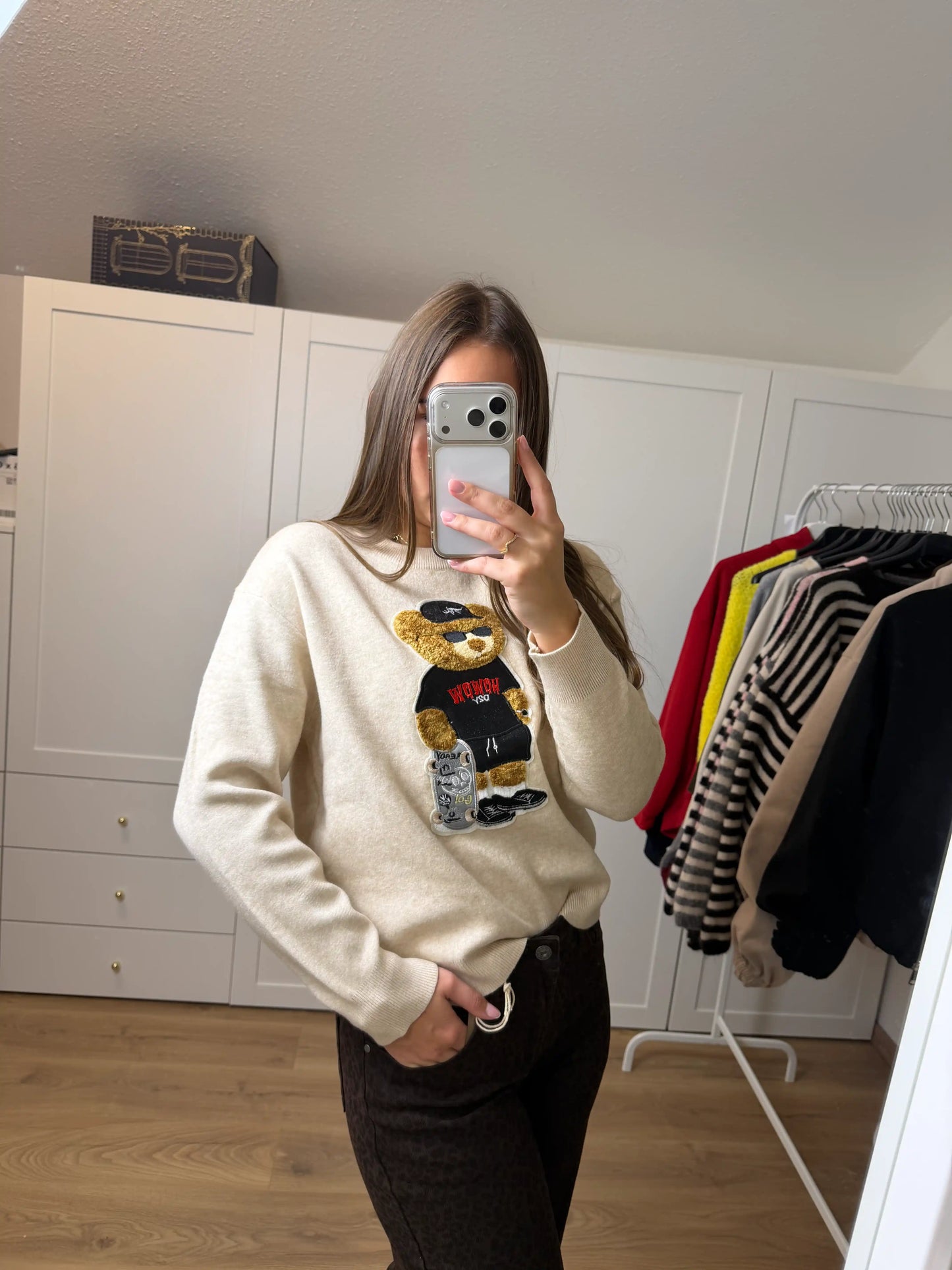 Pullover "Cool-Teddy" Beige