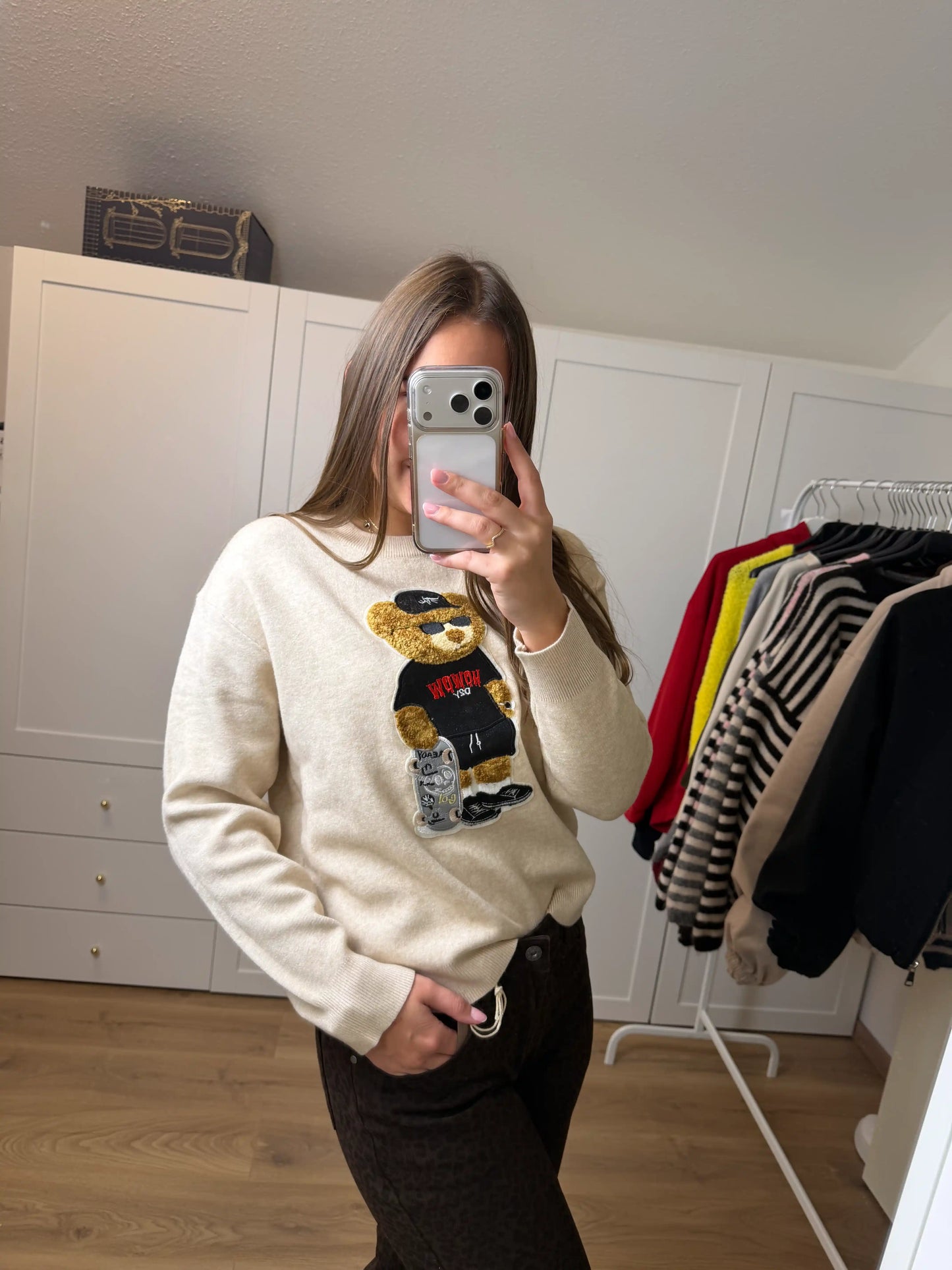 Pullover "Cool-Teddy" Beige