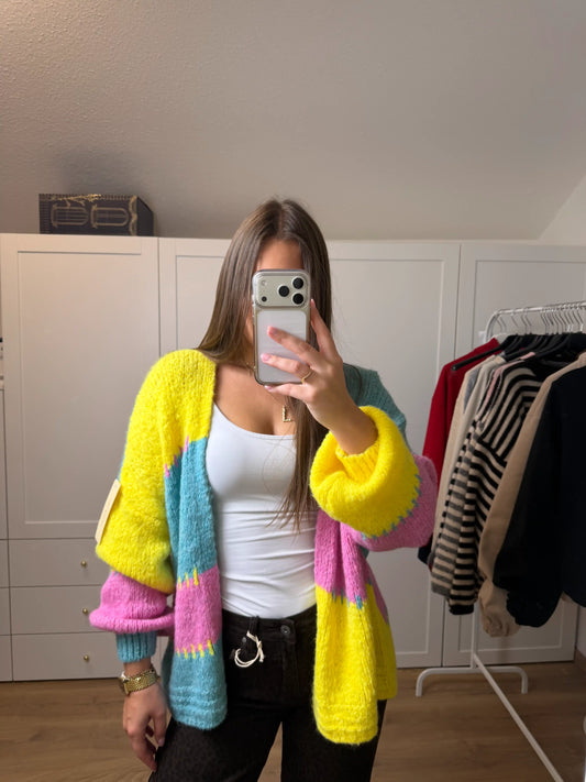 Cardigan "Color Pop"