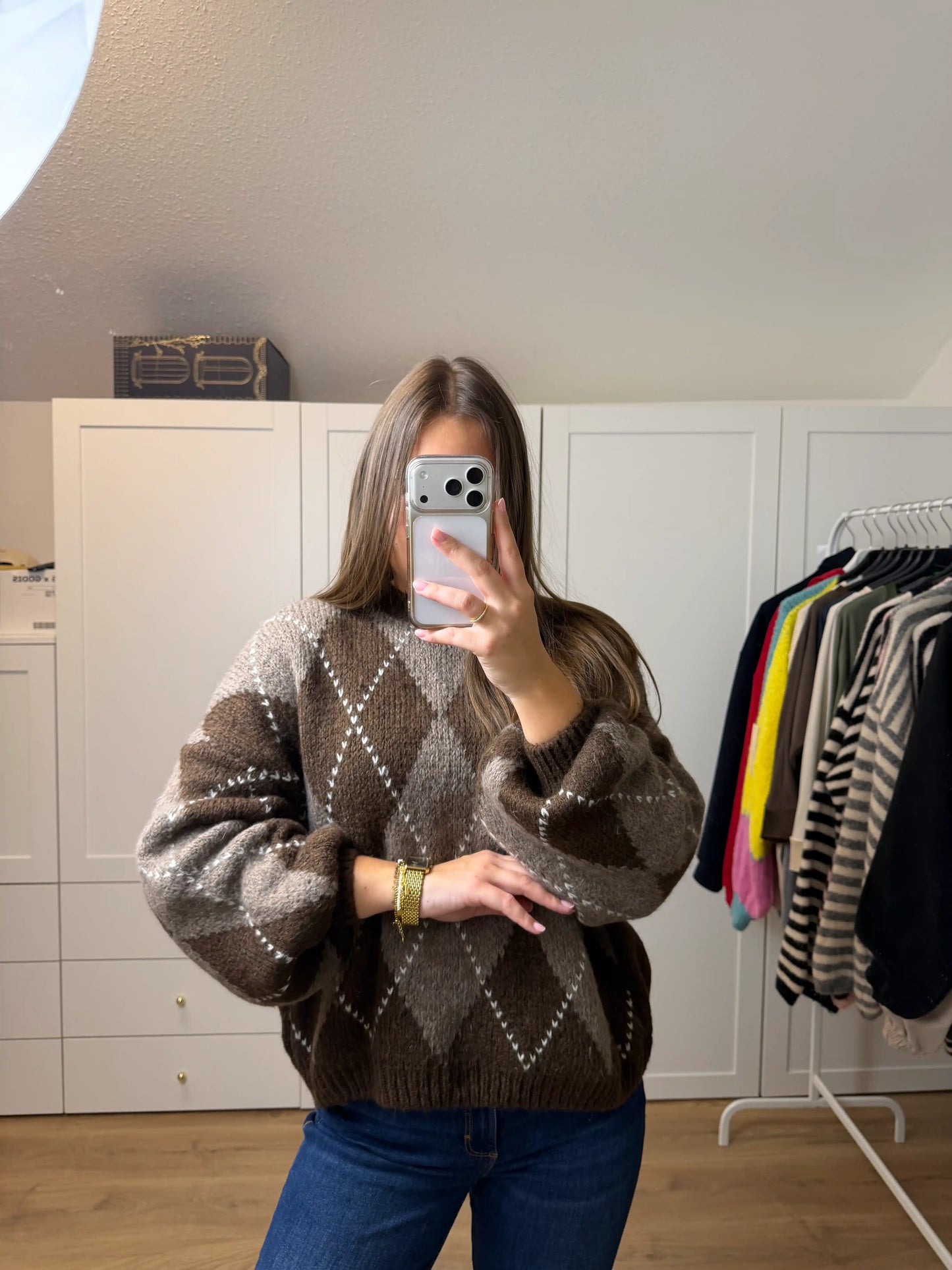 Pullover "Heritage" Schokobraun