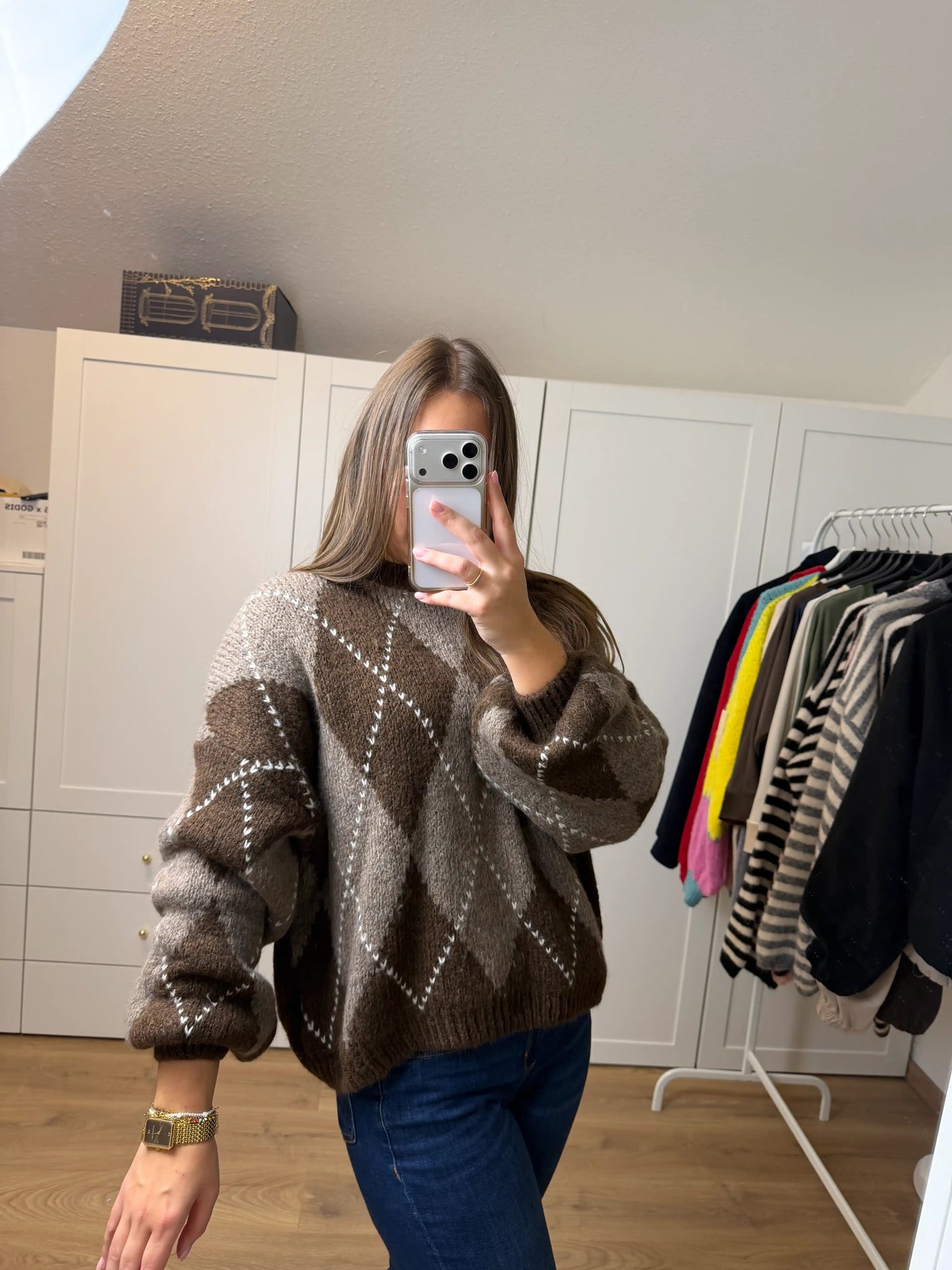 Pullover "Heritage" Schokobraun