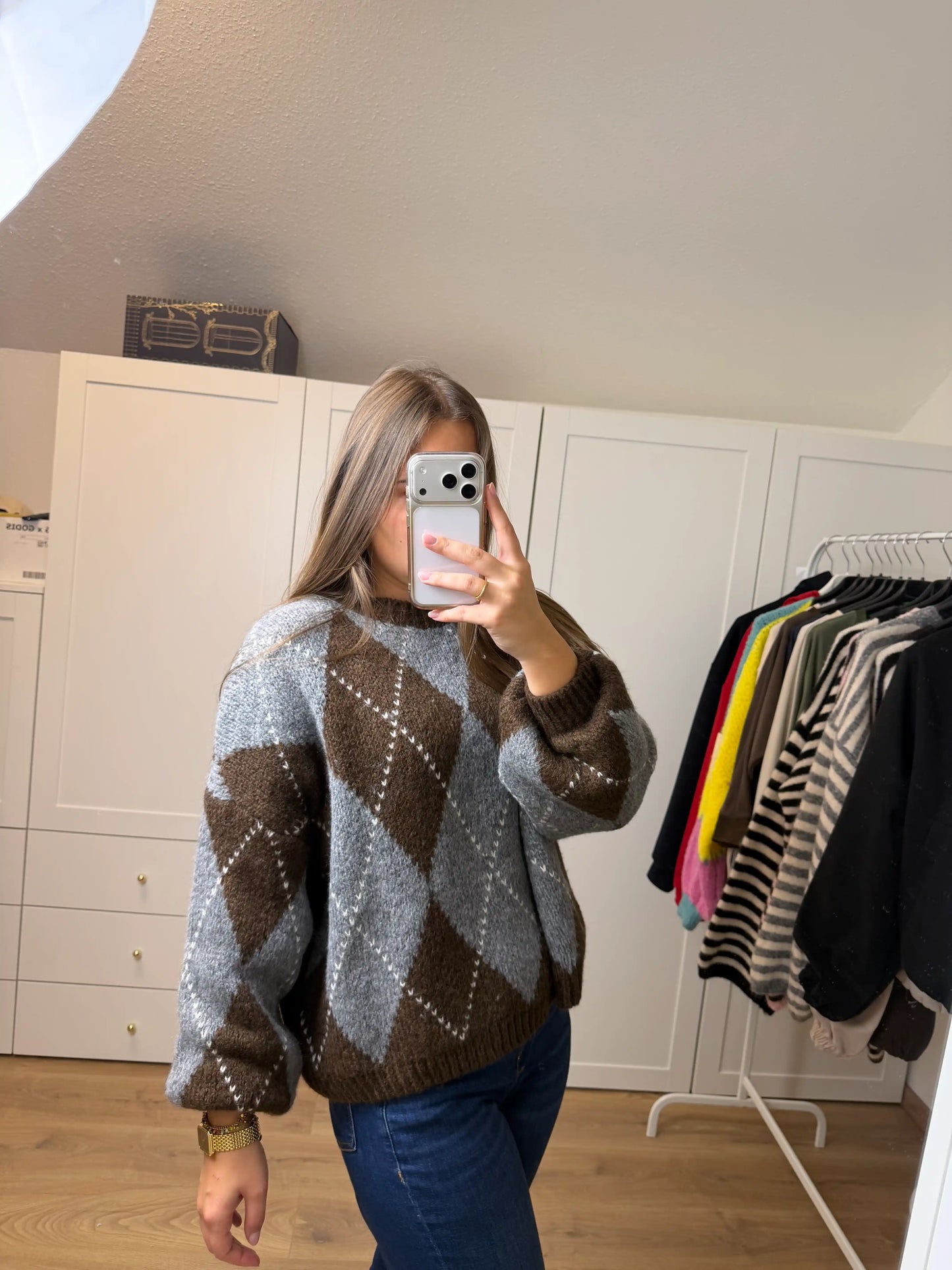 Pullover "Heritage" Grau