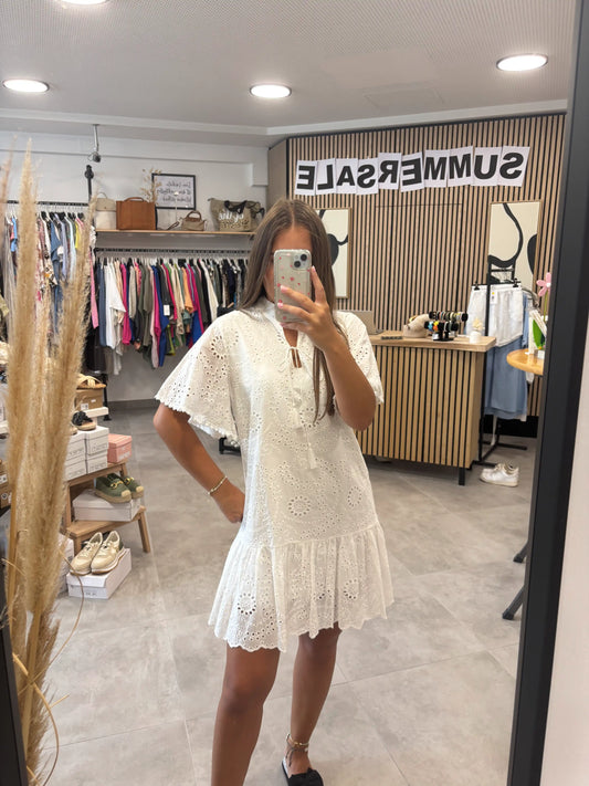 Kleid "Broderie Anglaise"