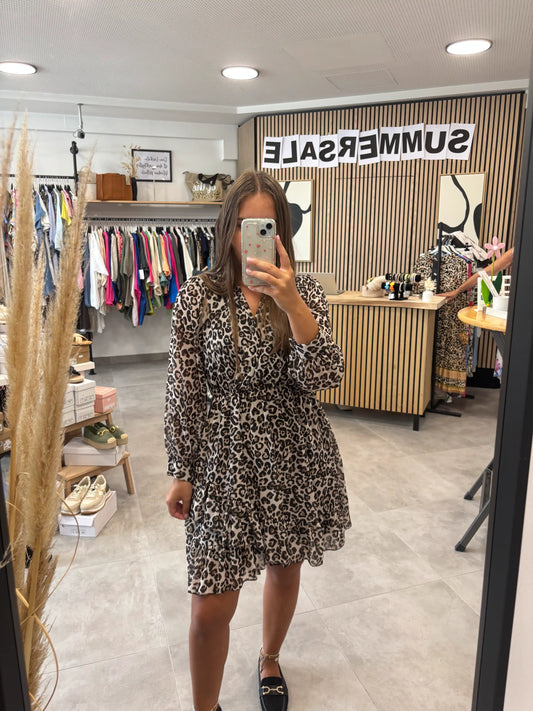 Chiffon-Kleid Leo