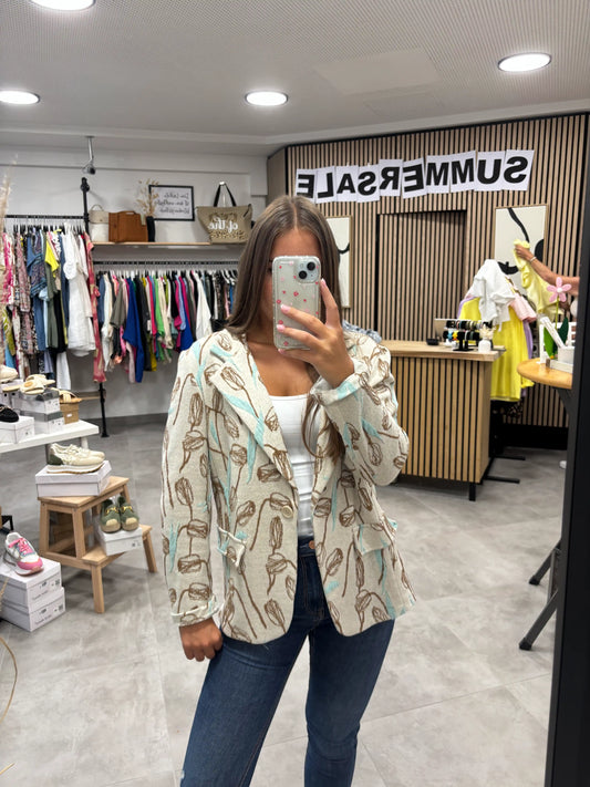 Sweat-Blazer Flower