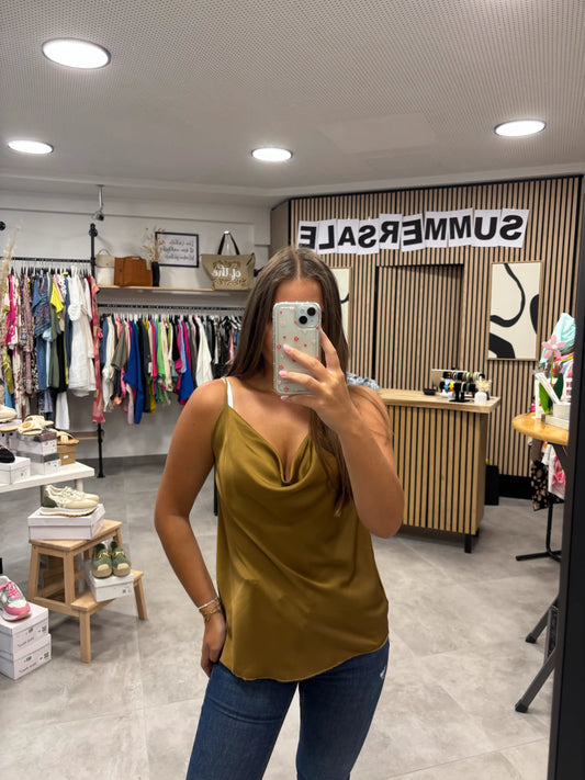 Top "Valentina" Camel