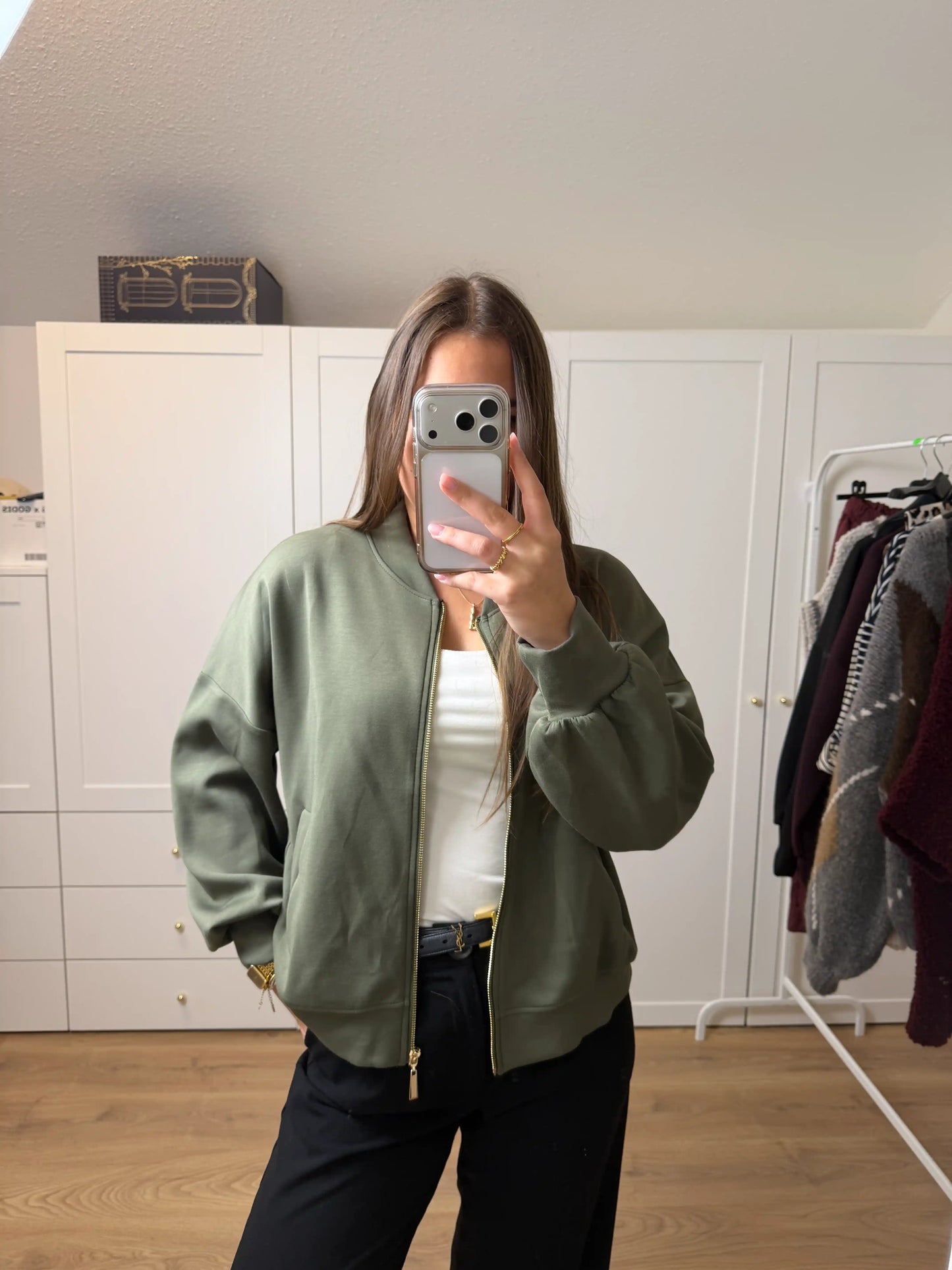 Zippjacke "Urban" Olivegrün