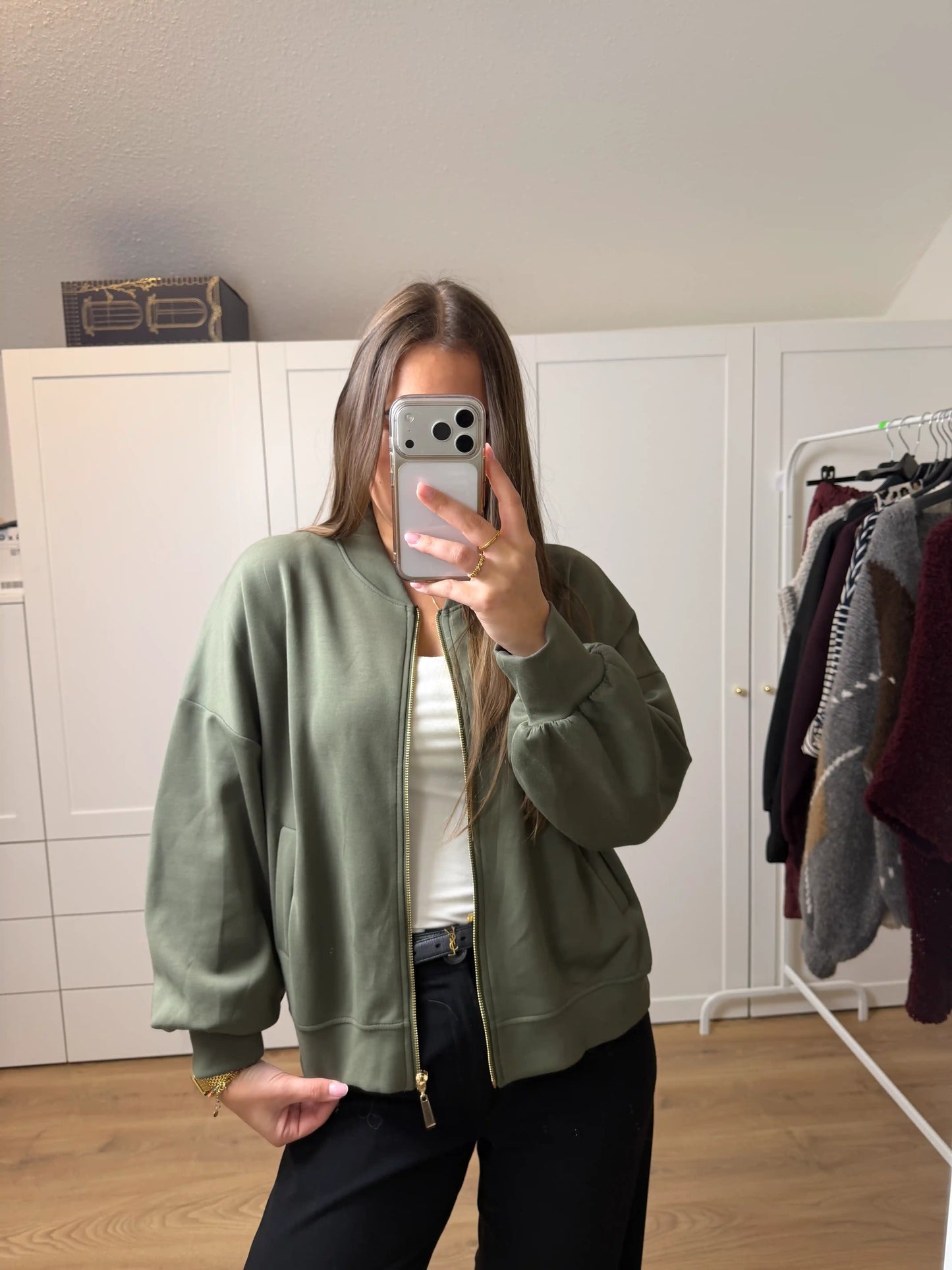Zippjacke "Urban" Olivegrün