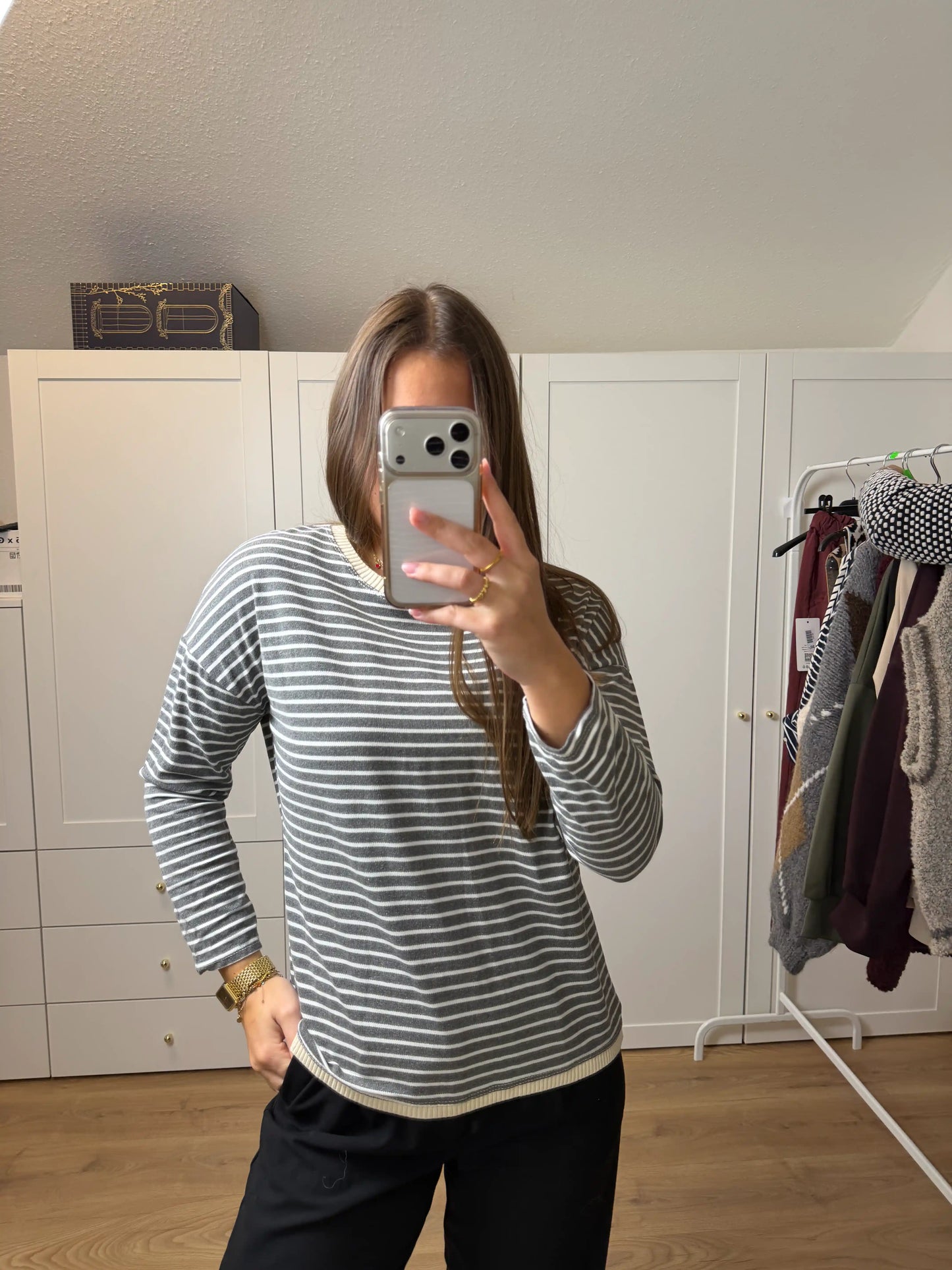 Langarmshirt "Everyday" Grau