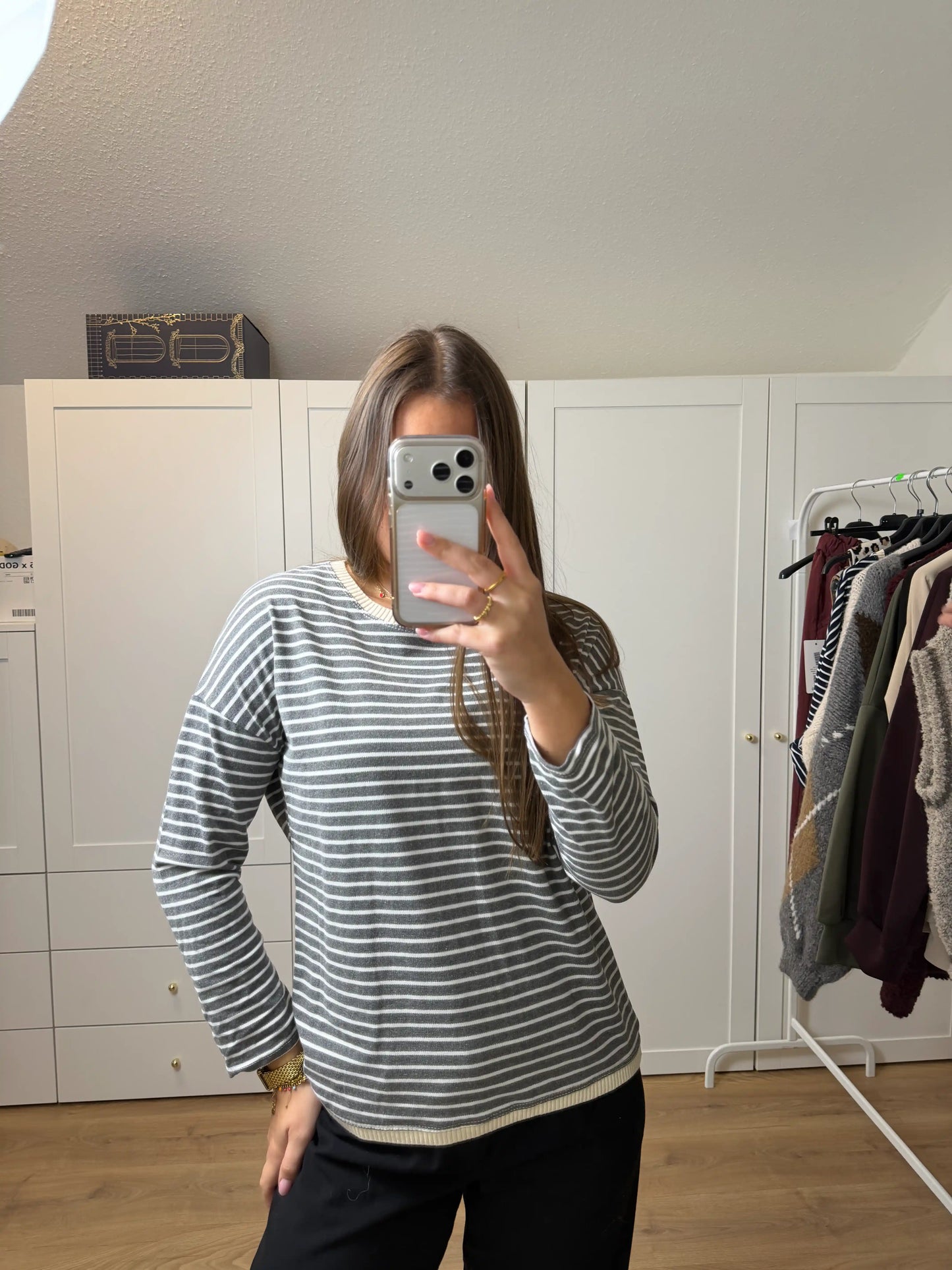 Langarmshirt "Everyday" Grau