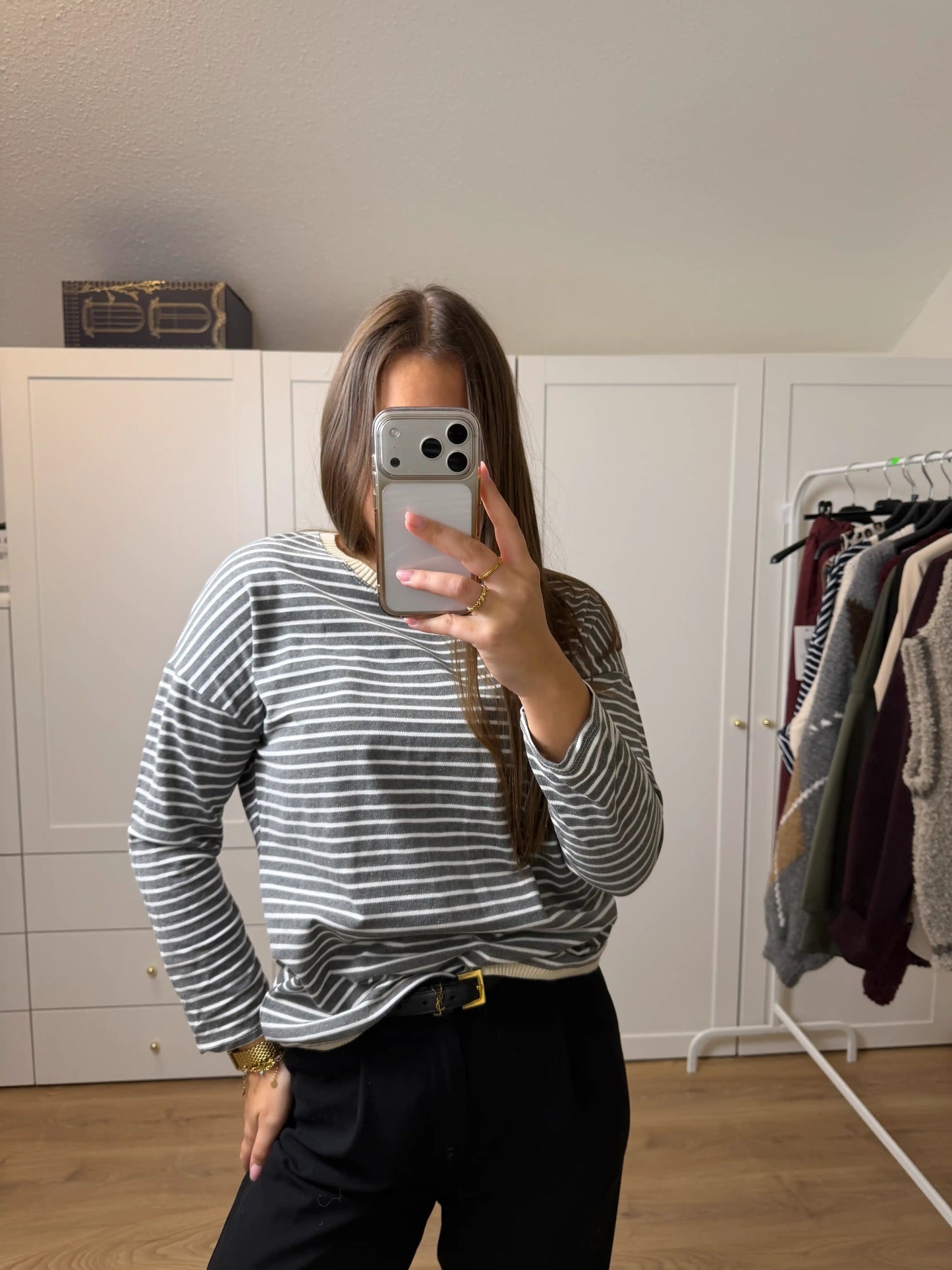 Langarmshirt "Everyday" Grau