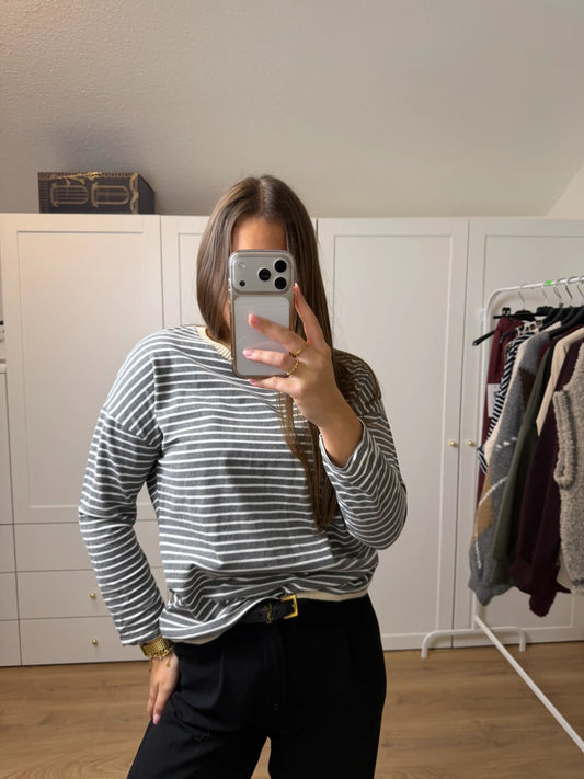 Langarmshirt "Everyday" Grau