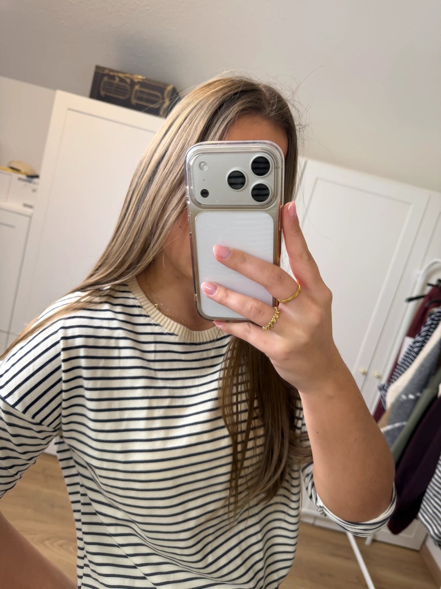 Langarmshirt "Everyday" Beige