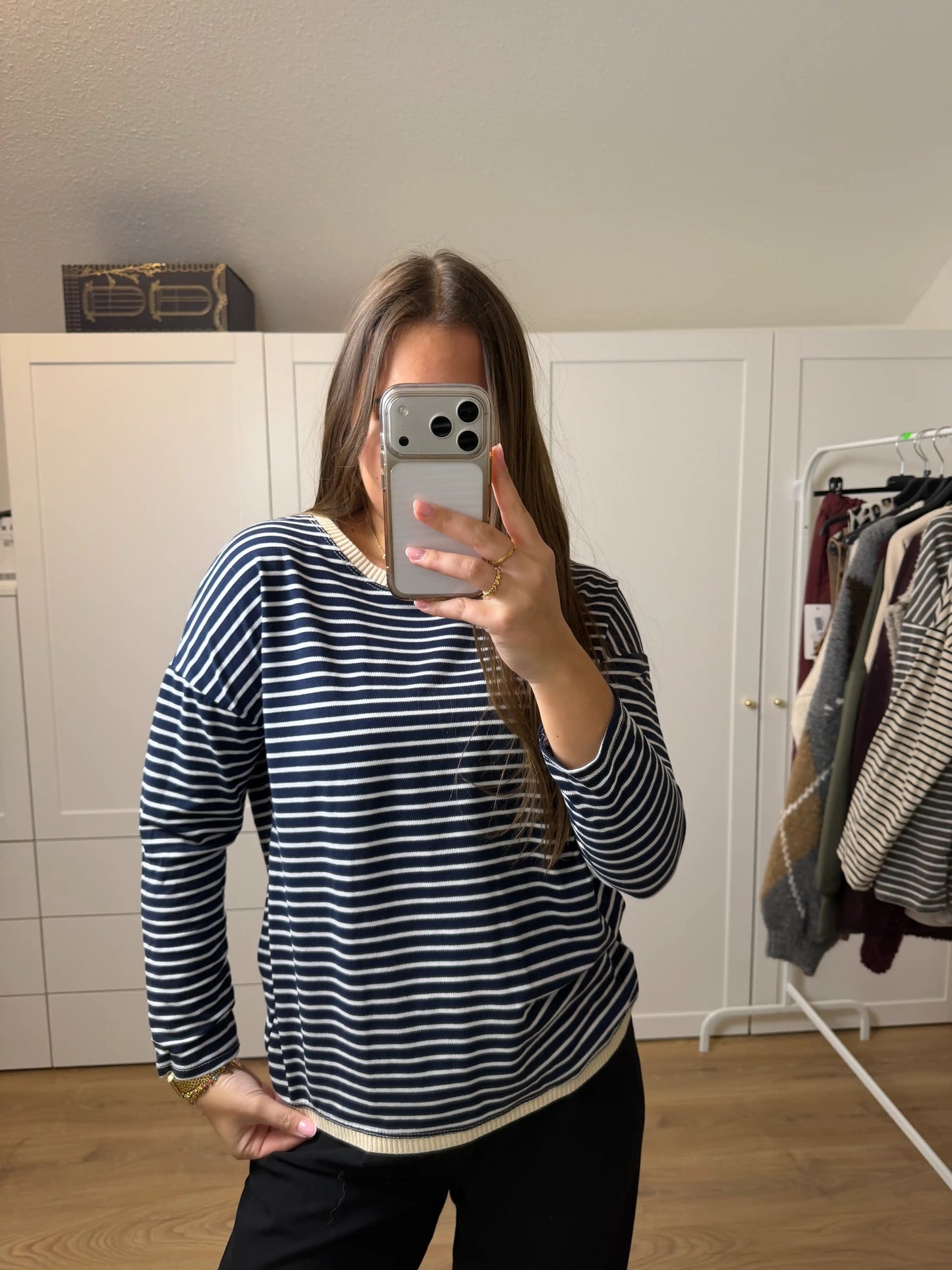 Langarmshirt "Everyday" Dunkelblau