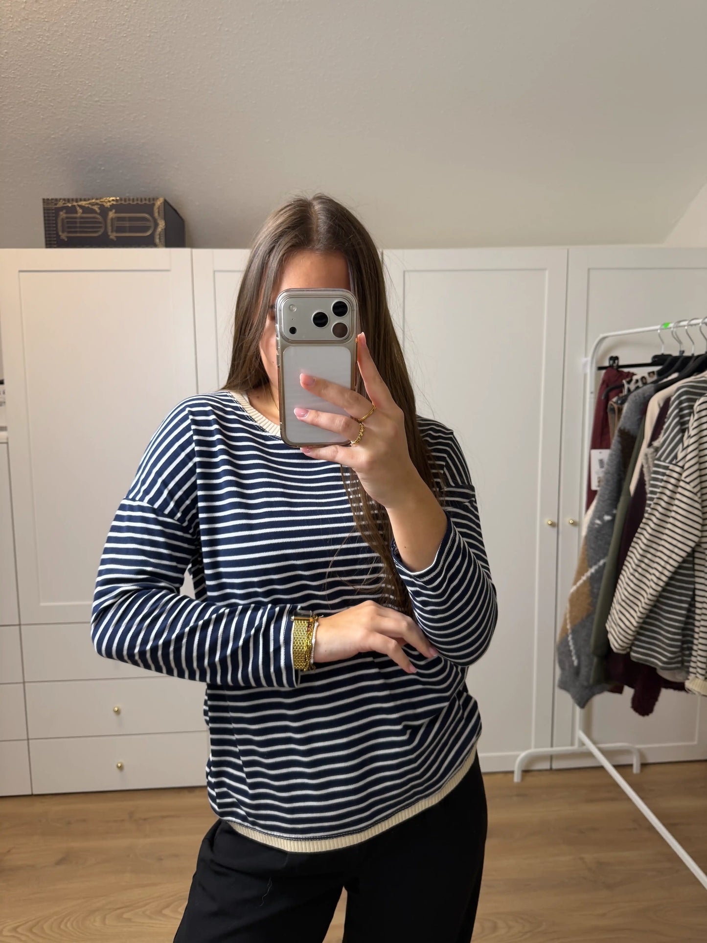 Langarmshirt "Everyday" Dunkelblau