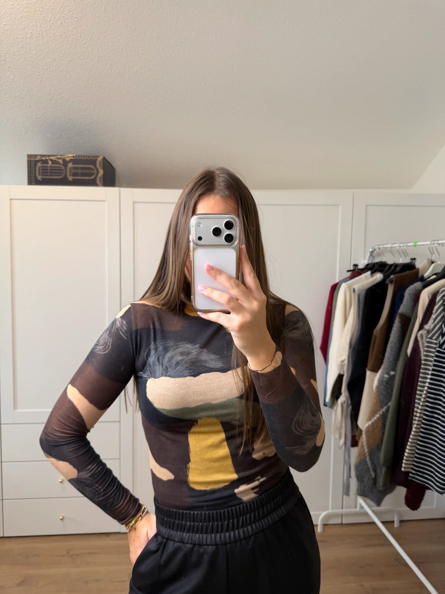 Kaschmir-Rollkragen-Shirt I