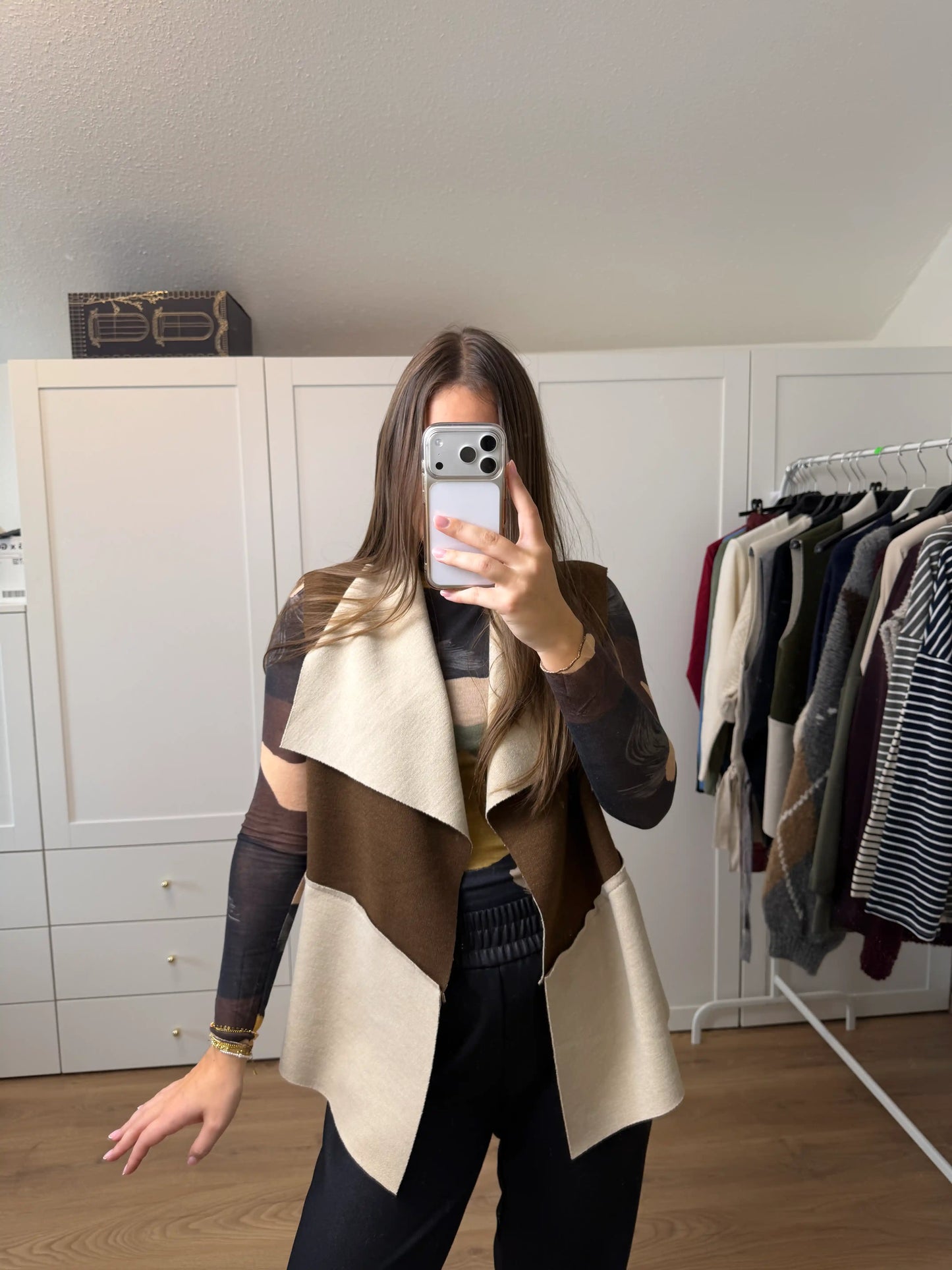 Gilet "Soft-Edge" Braun