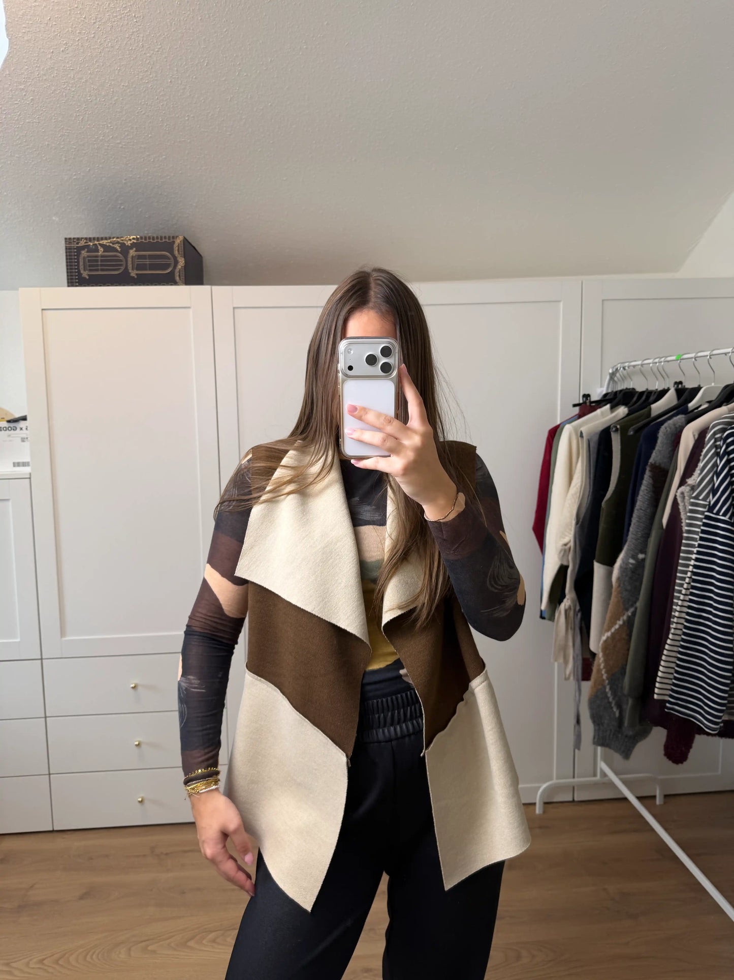 Gilet "Soft-Edge" Braun