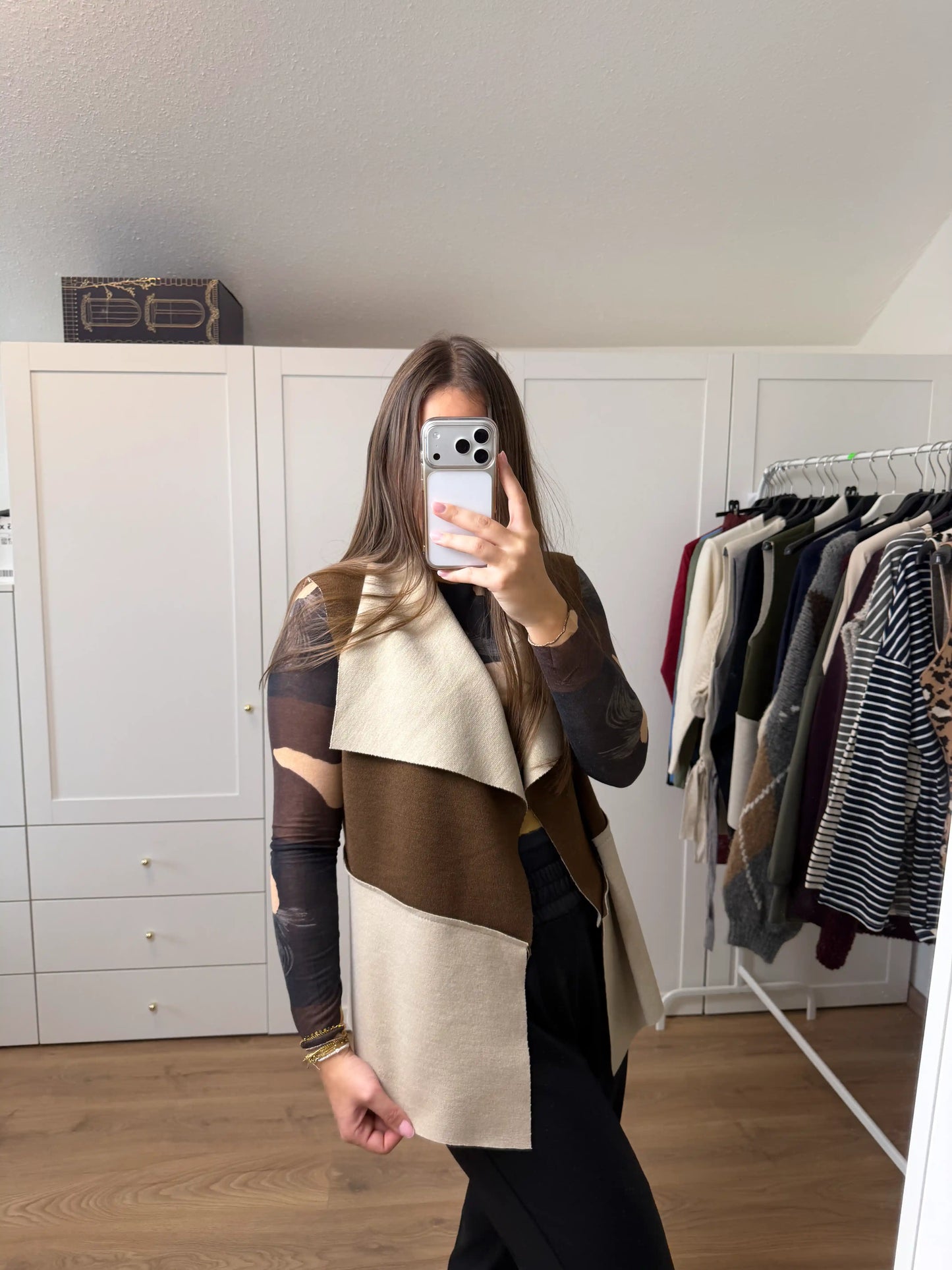 Gilet "Soft-Edge" Braun