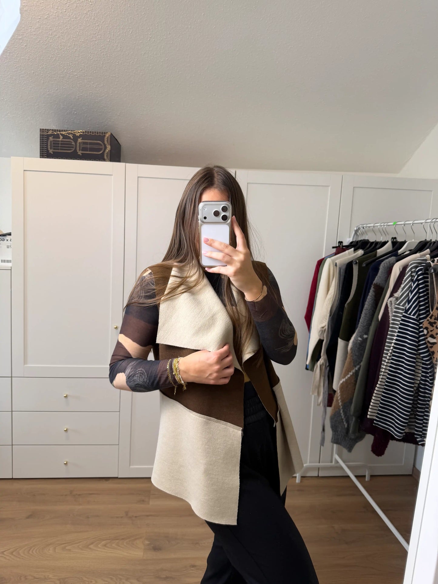 Gilet "Soft-Edge" Braun