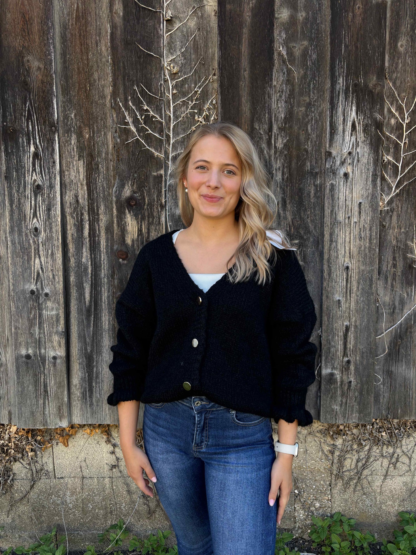 Cardigan "Malio" Schwarz