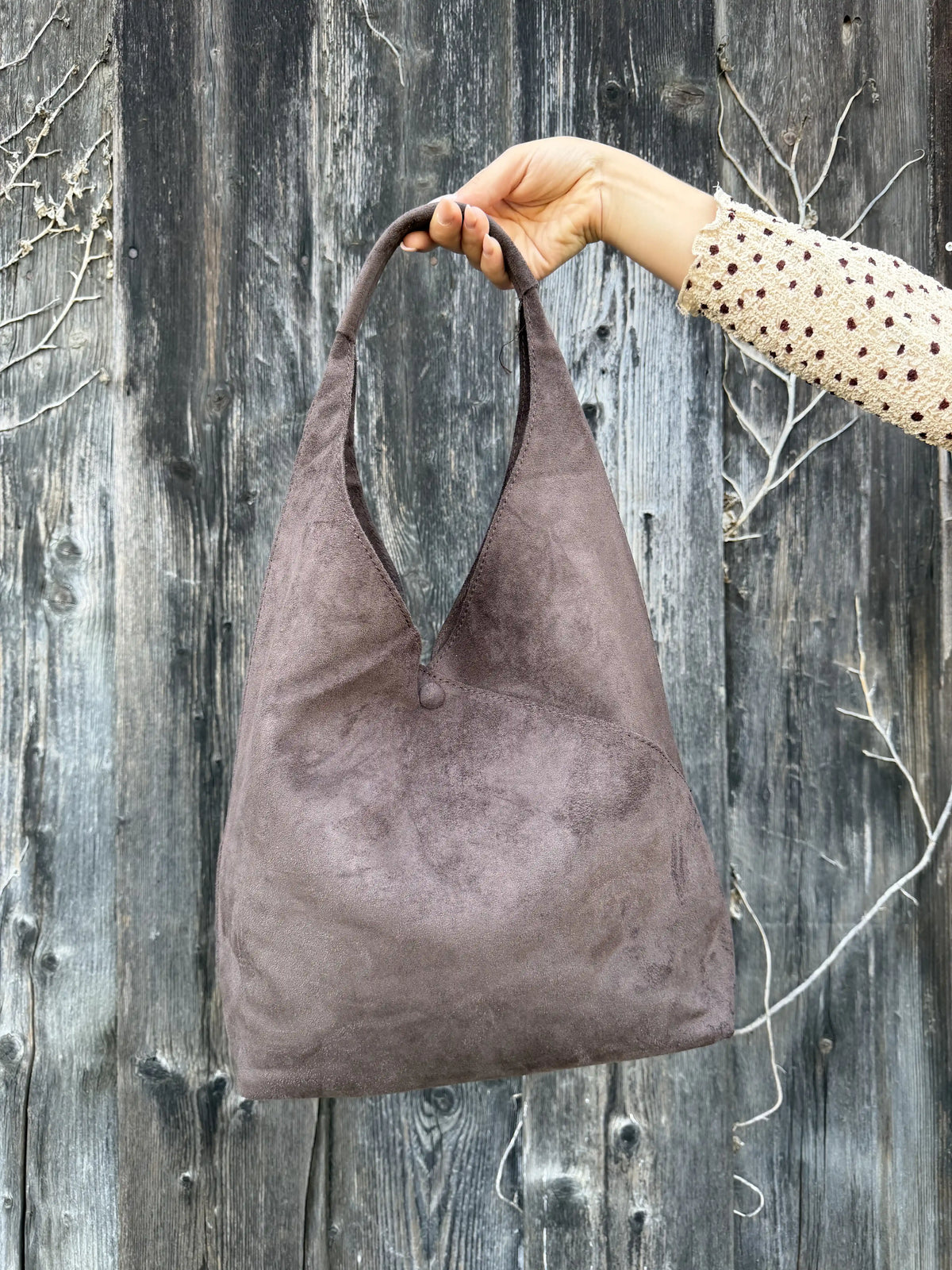 Tasche "Soft Hobo" Schokobraun