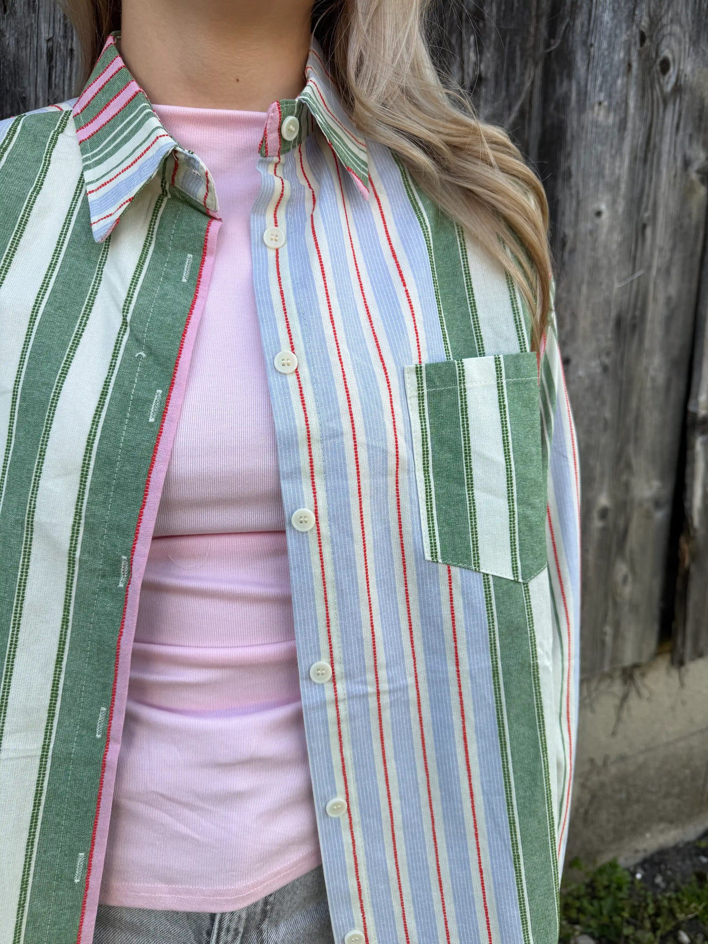 Bluse "Classy Stripe"