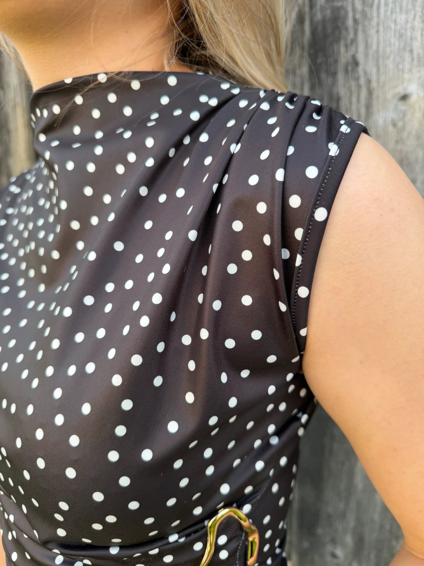 Shirt "Midnight Dots" Schwarz