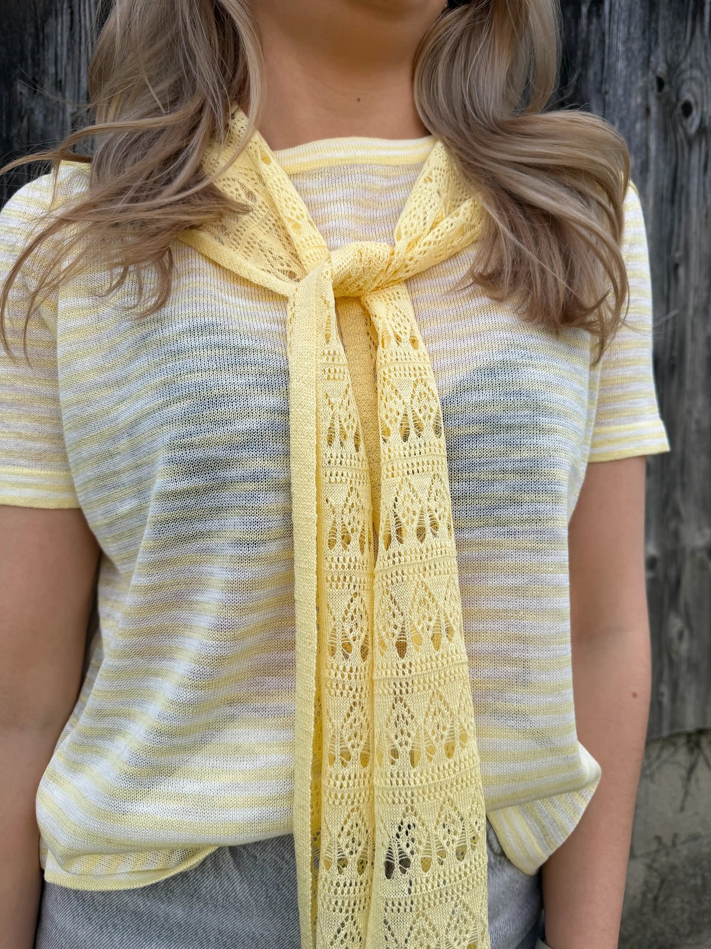 Strickshirt "Chic" Gelb
