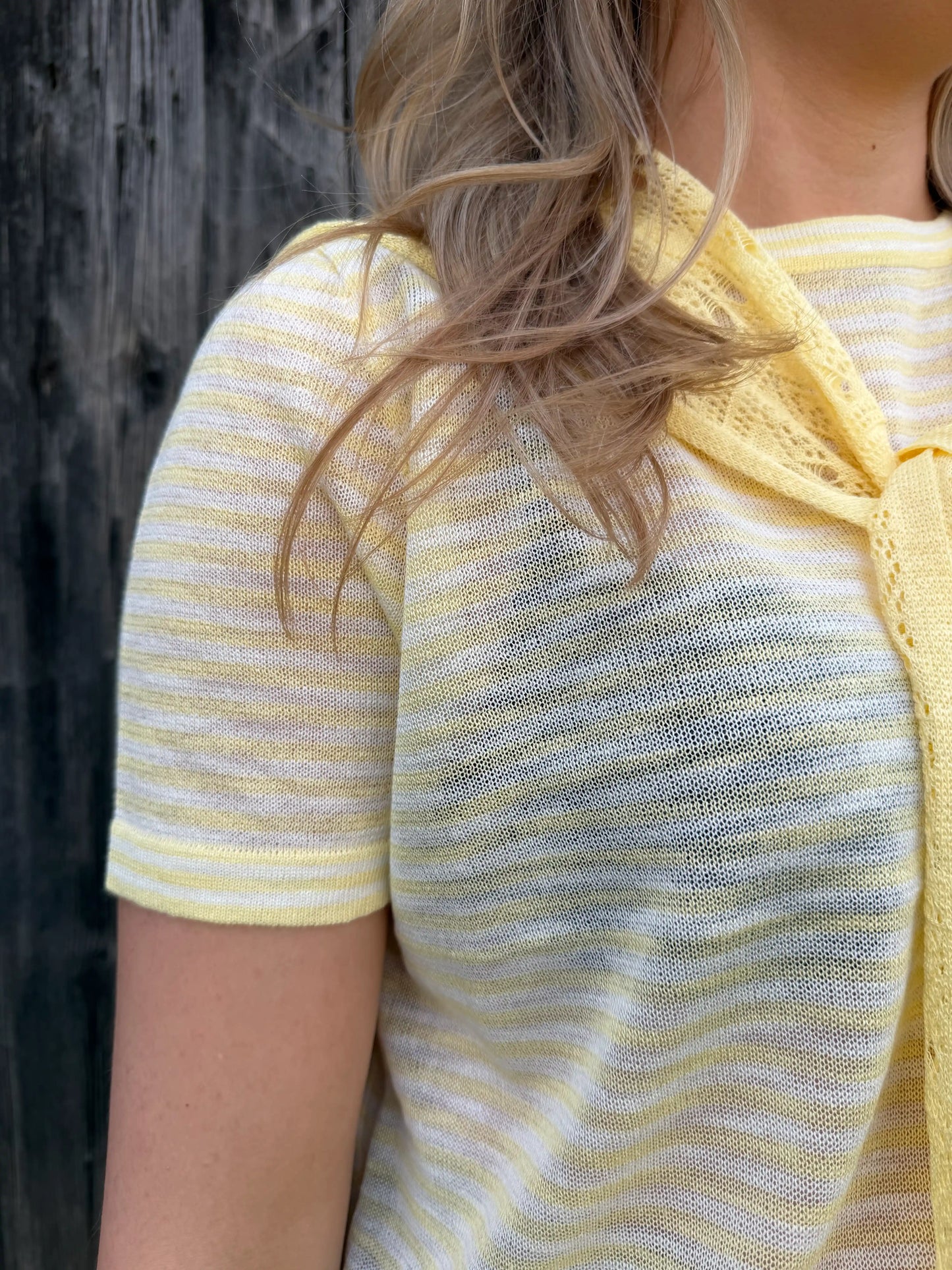 Strickshirt "Chic" Gelb